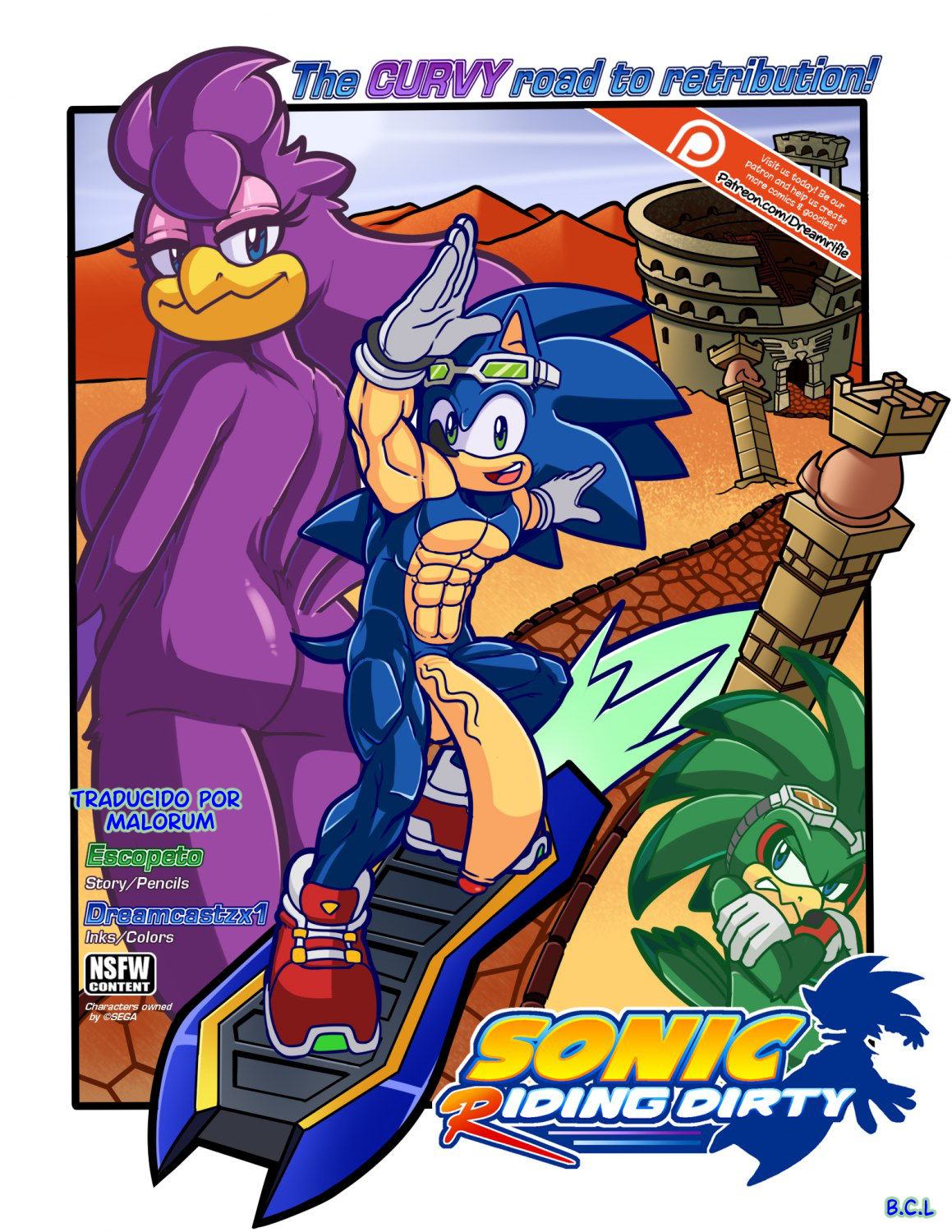 Sonic Riding Dirty 01