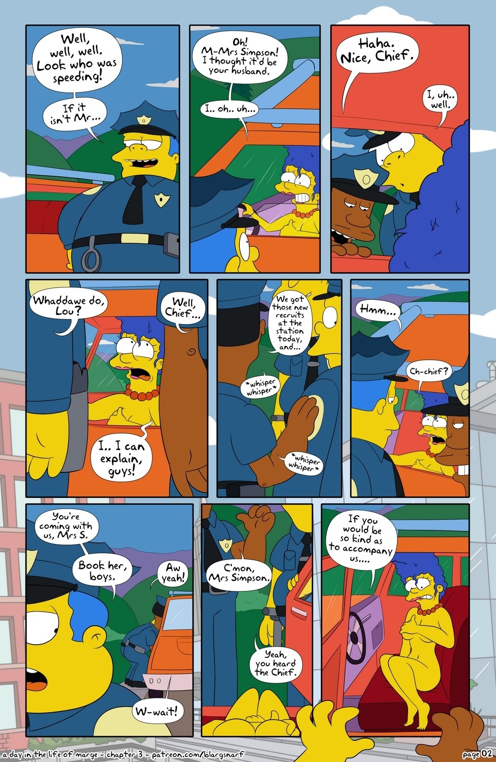 A day in the life of marge comic