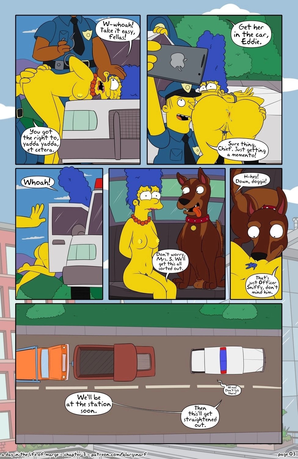A day in life marge porn comic