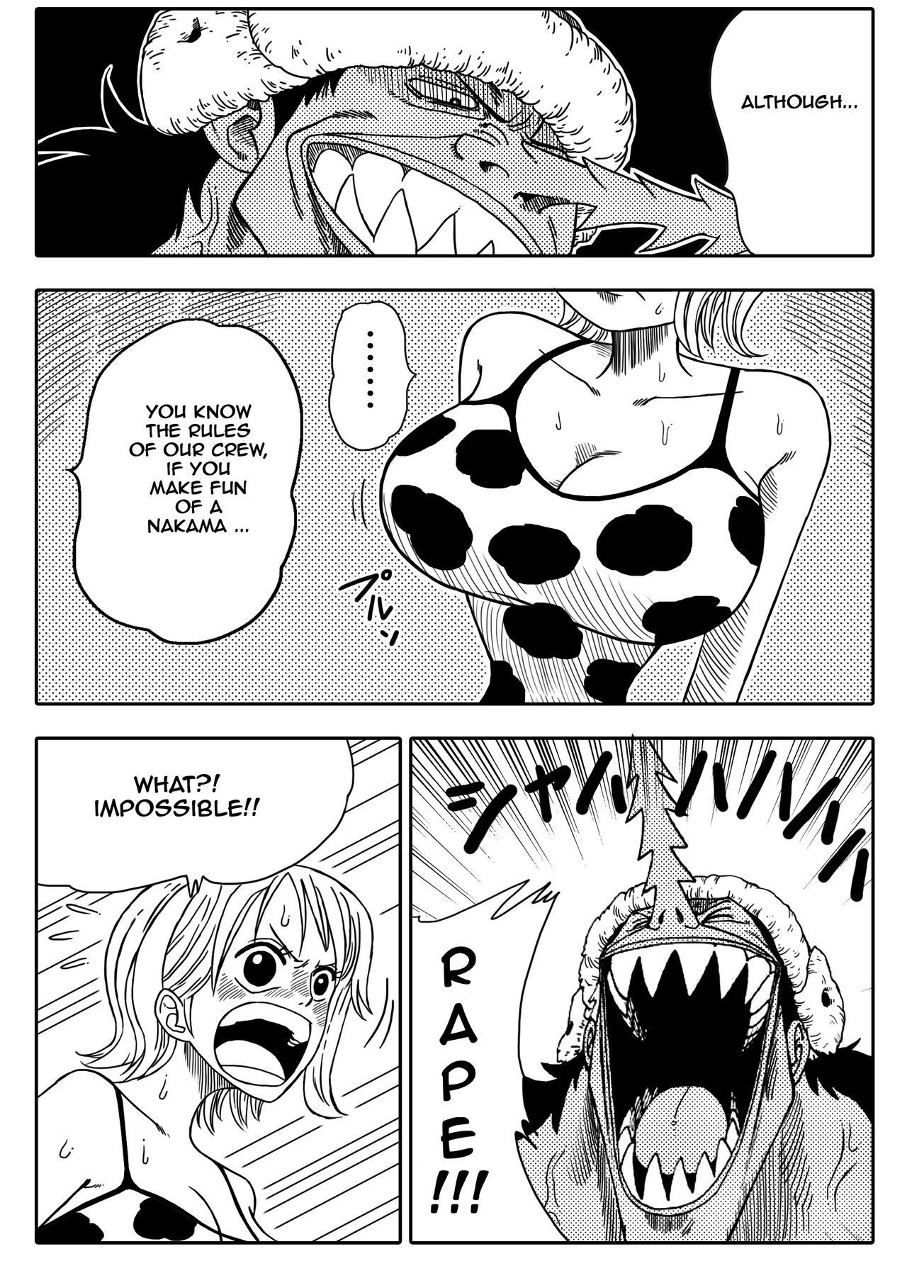 Nami and arlong - one piece hentai image