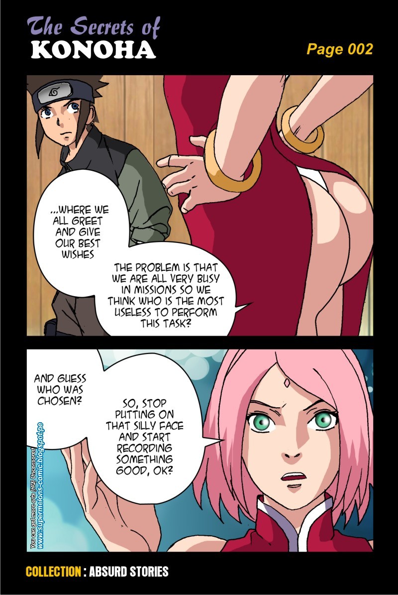 Konoha naughty village porn comic