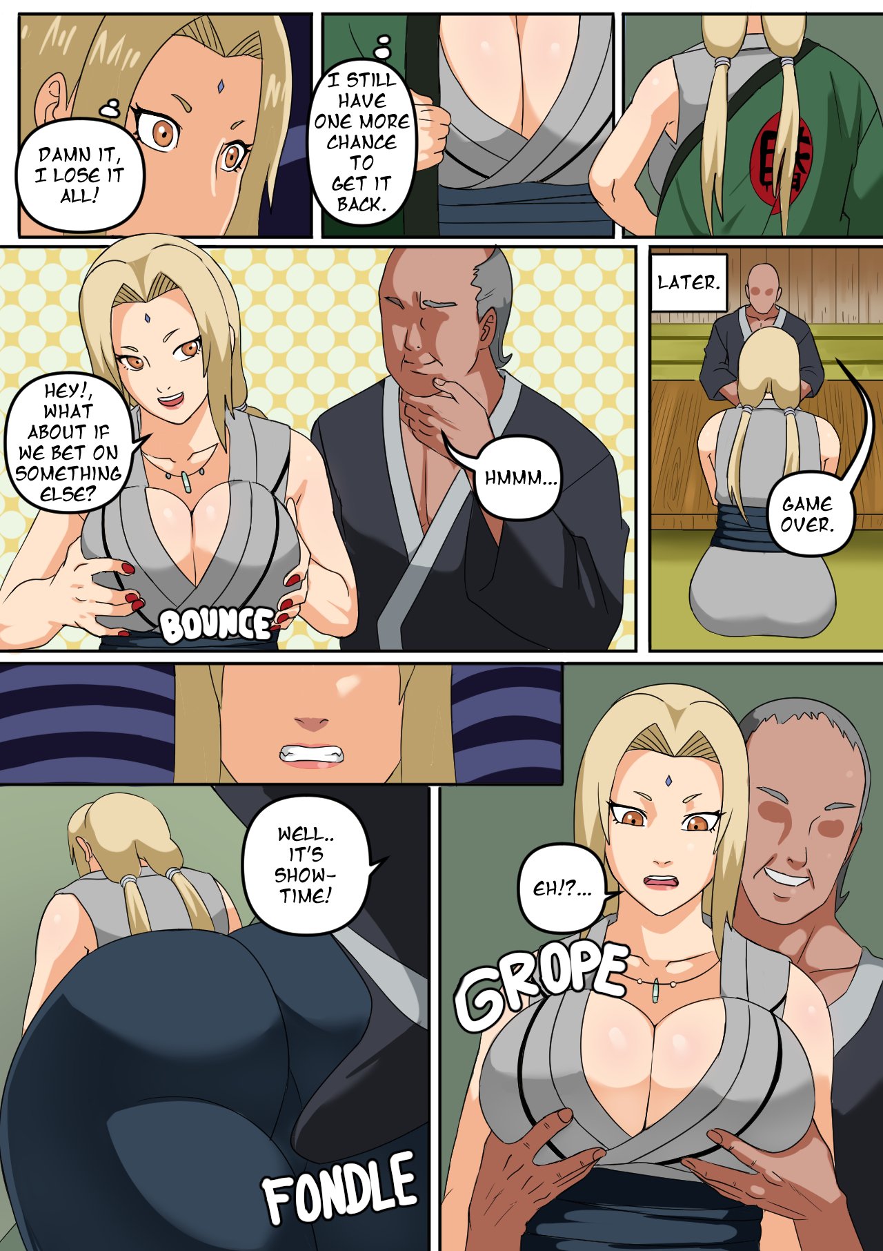 1280px x 1812px - Tsunade and Ino - Double Trouble - KingComiX.com