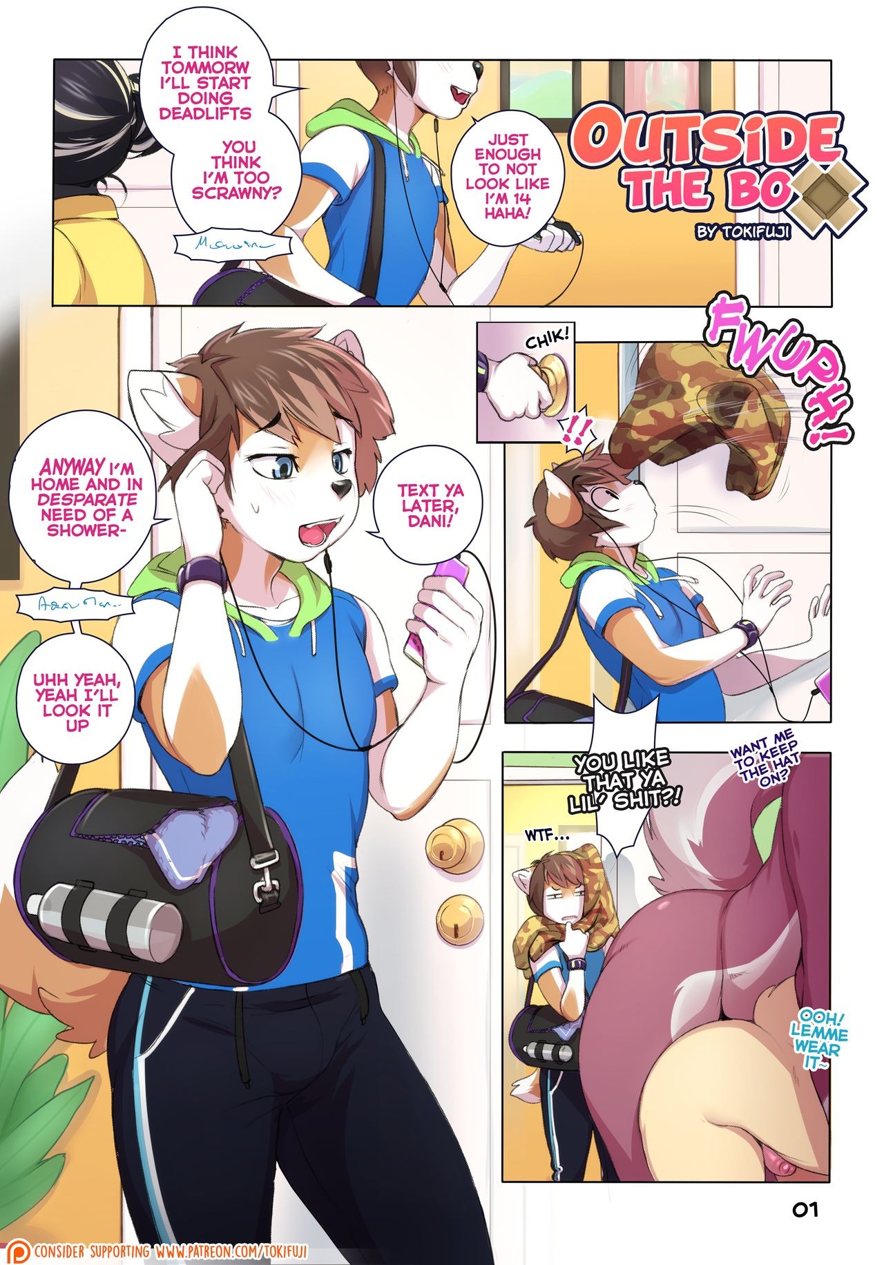 Gay furry porn.comic outside the box chapter 2