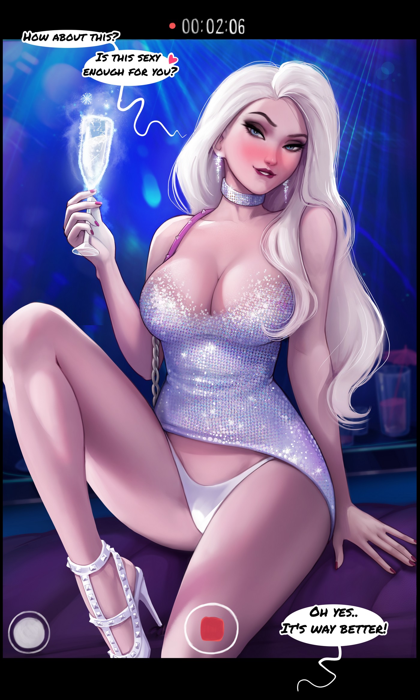 Elsa Porn - Party Elsa - Aroma Sensei - KingComiX.com