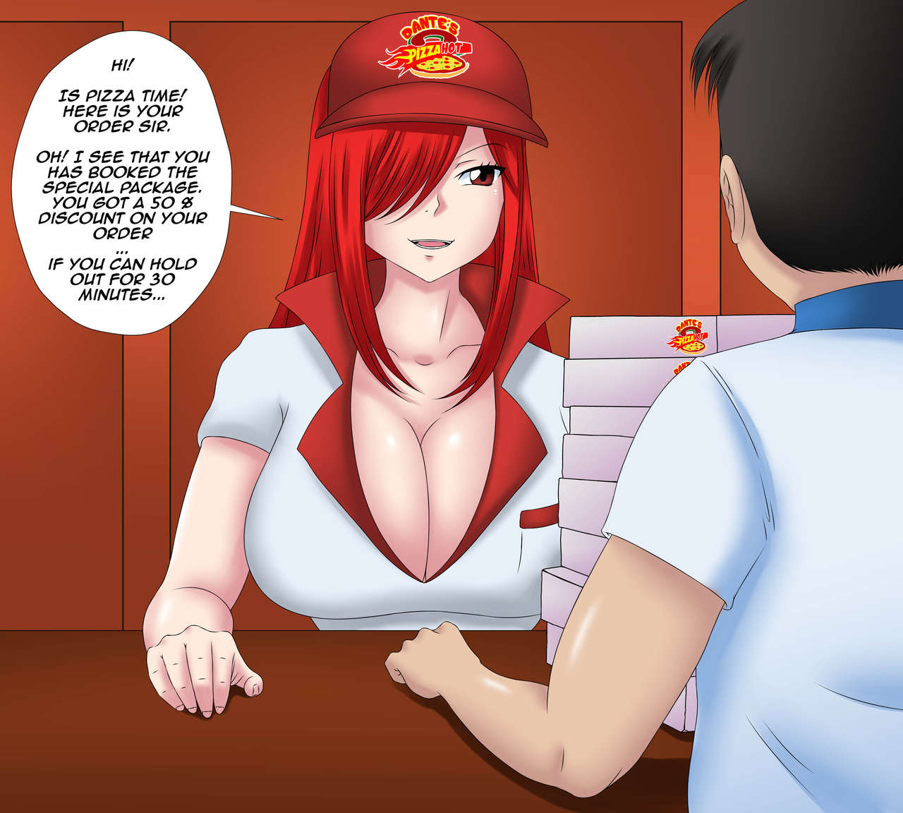 Pizza Delivery Service By Erza Scarlet 05