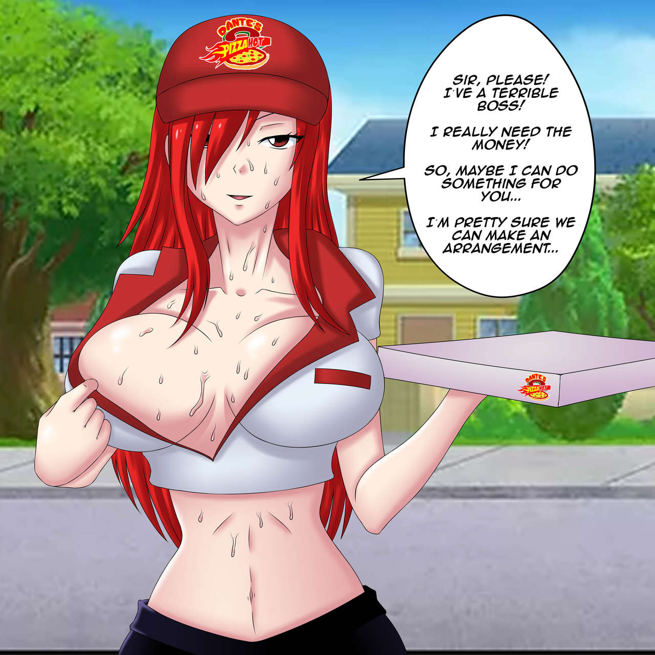 Pizza Delivery Service By Erza Scarlet 09