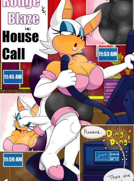 Rouge and Blaze in House Call