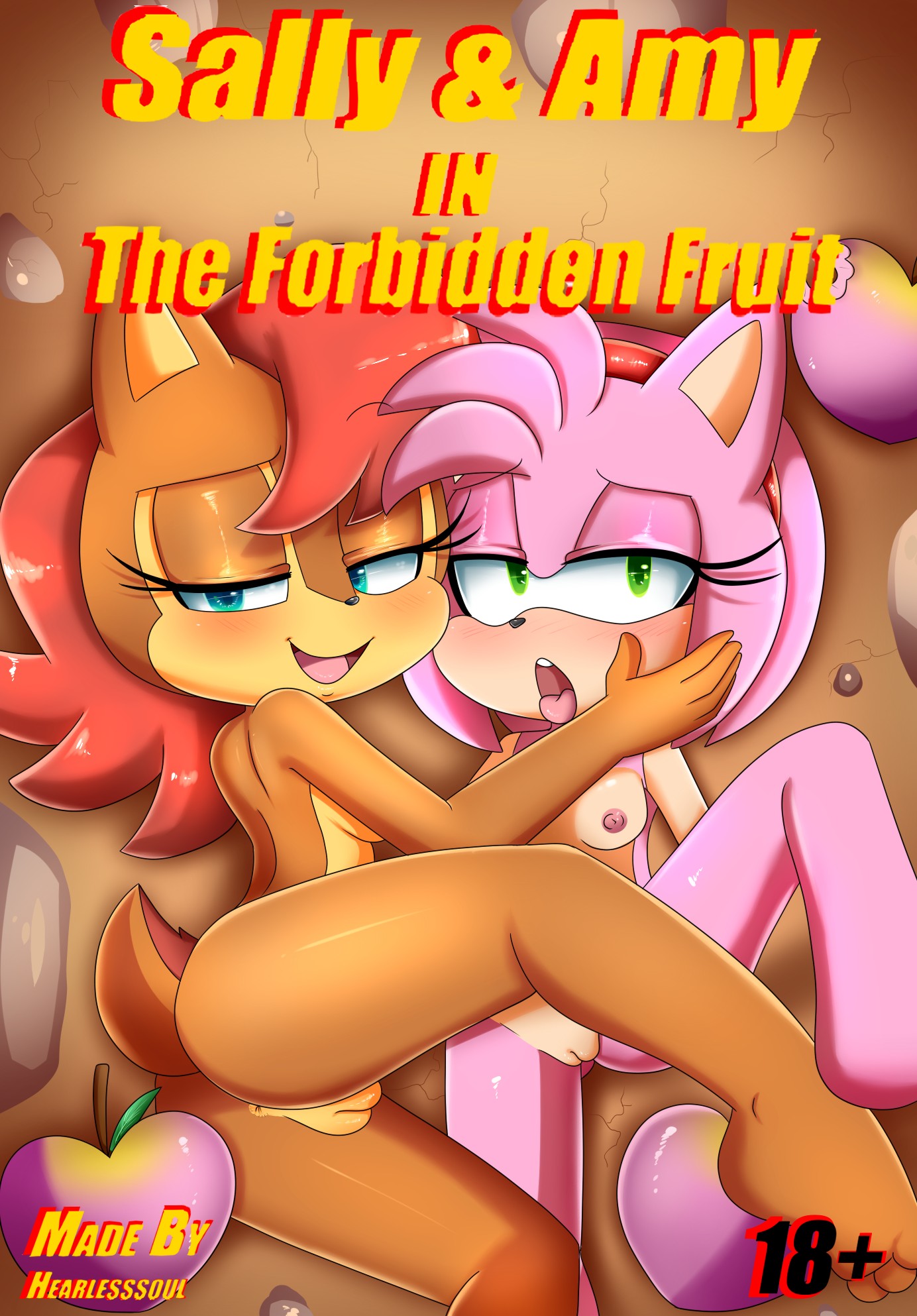 Sonic Sally Porn Comics - Sally & Amy in The Forbidden Fruit - KingComiX.com