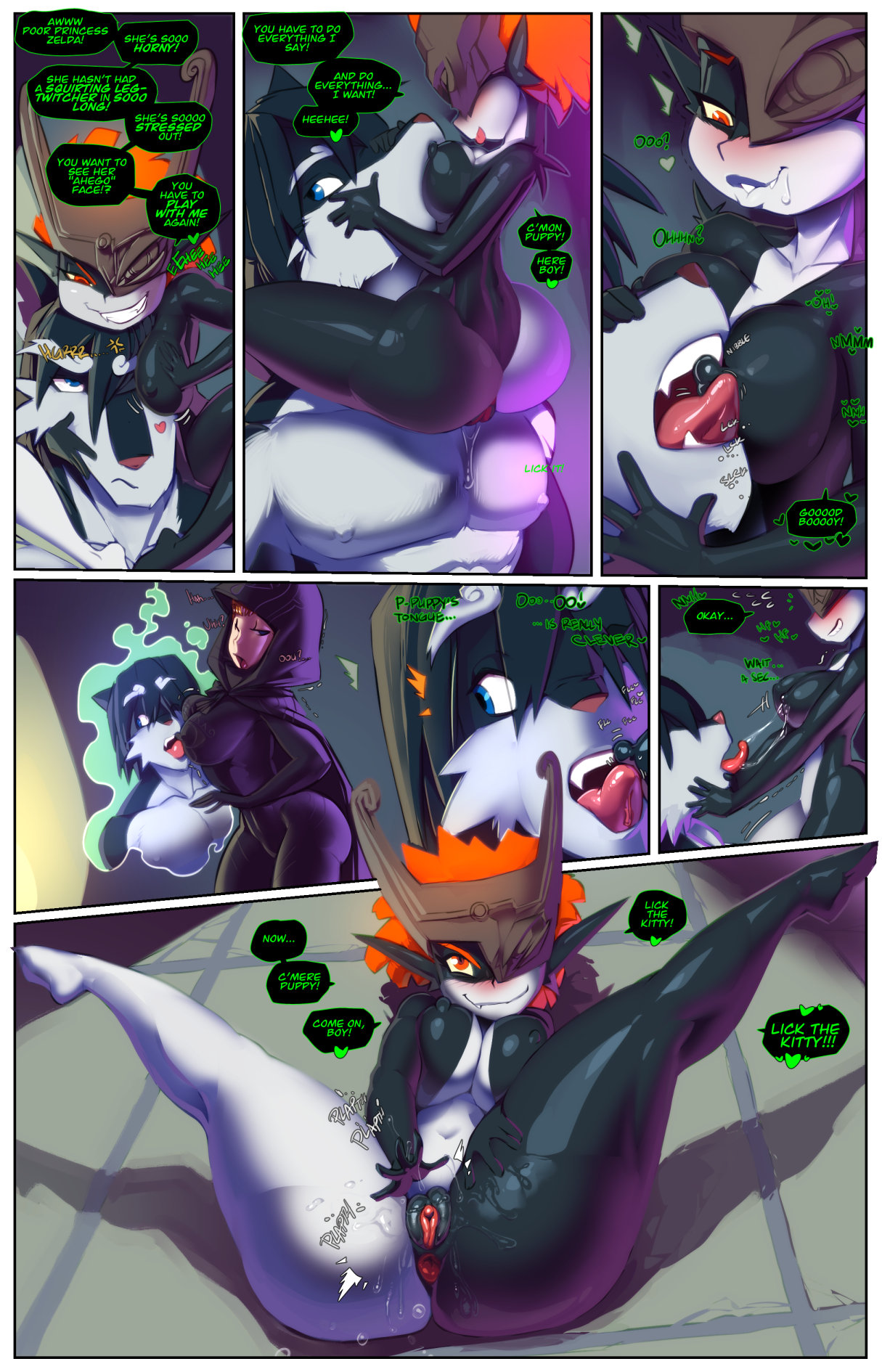Midna Hentai Porn - Midna's Link - Fred Perry - KingComiX.com