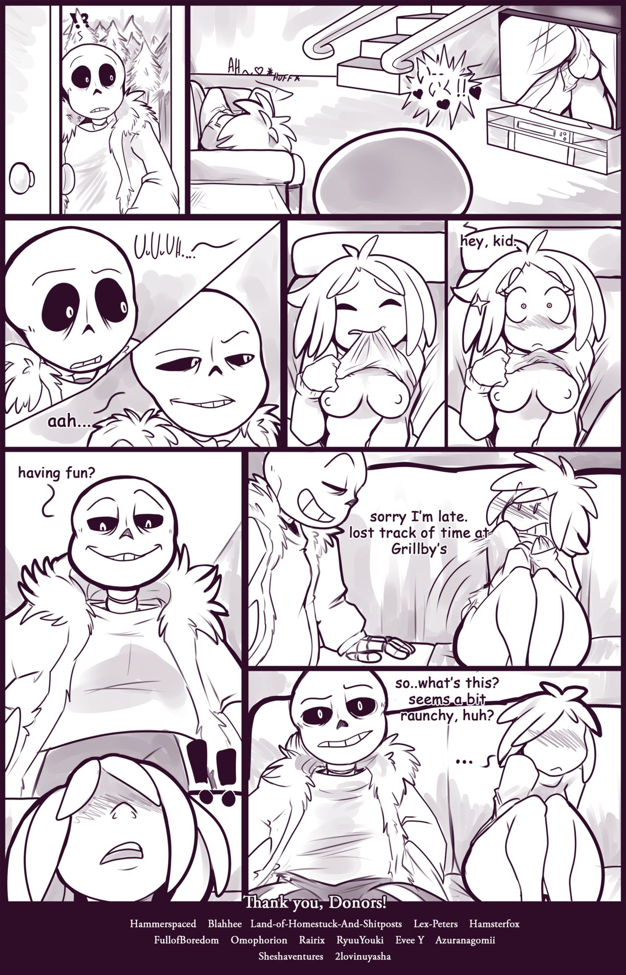 Movie Night Undertale 07