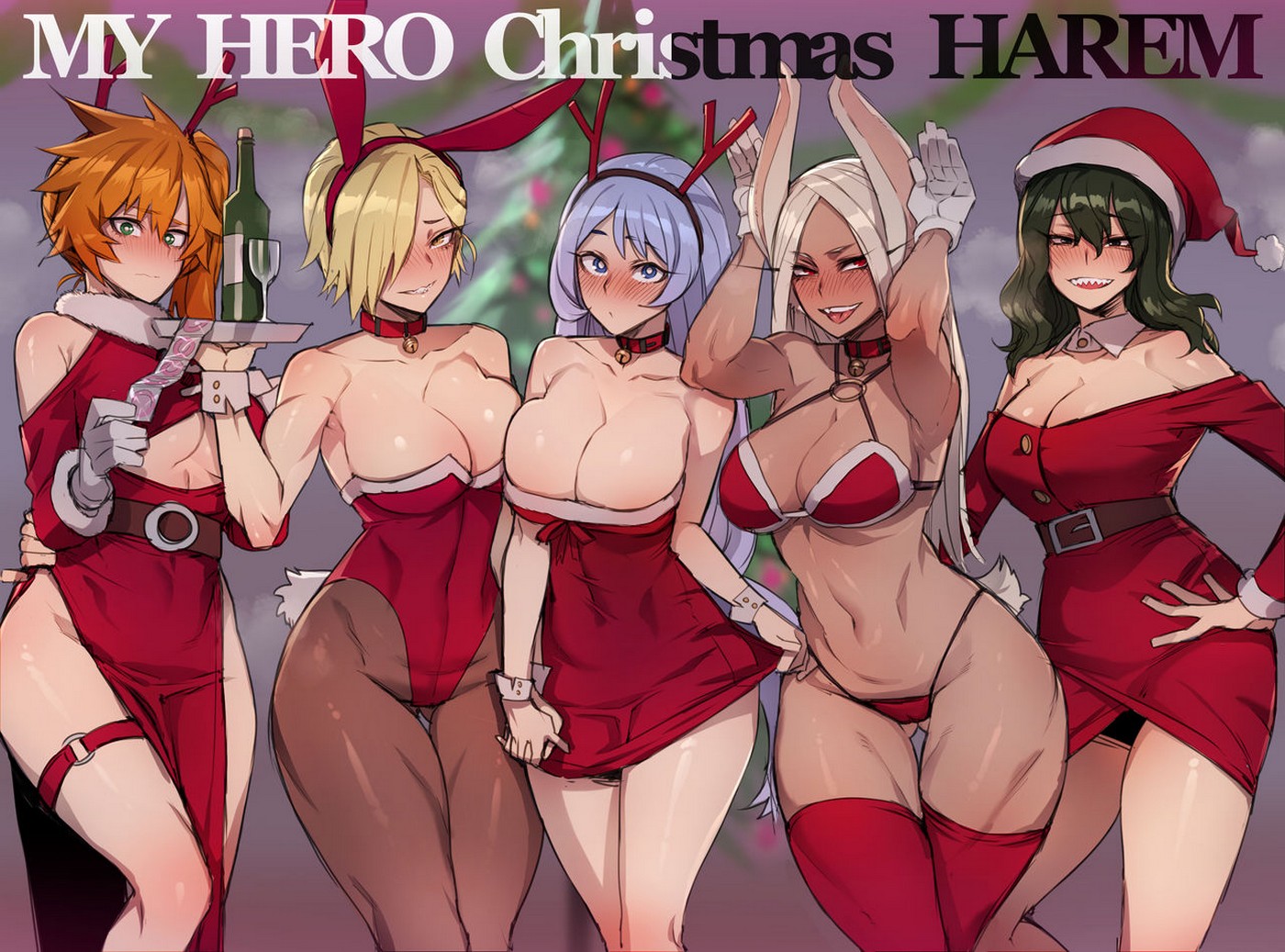 MY HERO Christmas HAREM - ratatatat74 - KingComiX.com