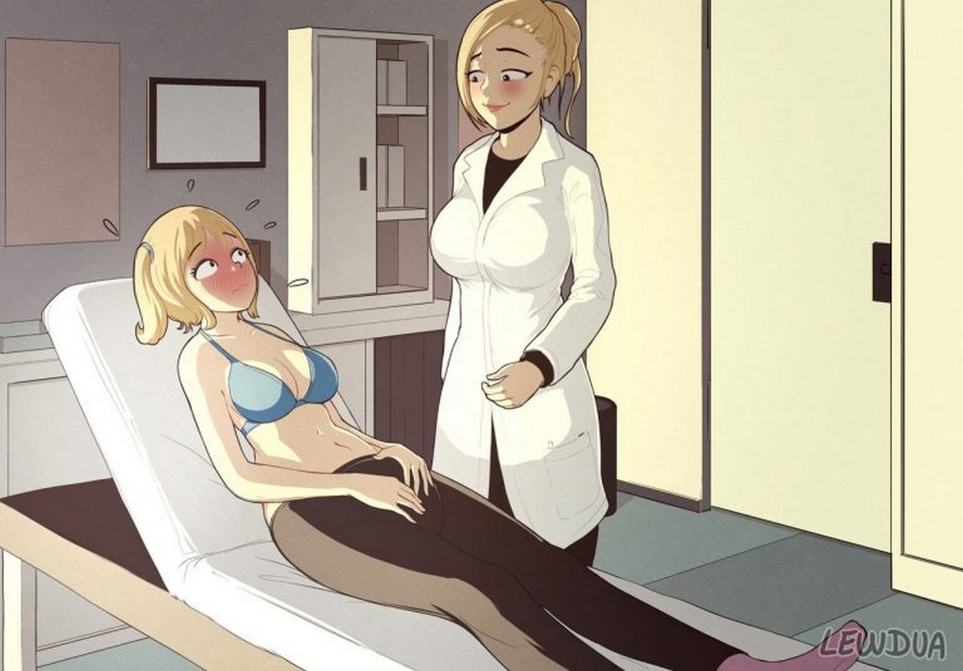 Nessie At The Doctor Lewdua 06