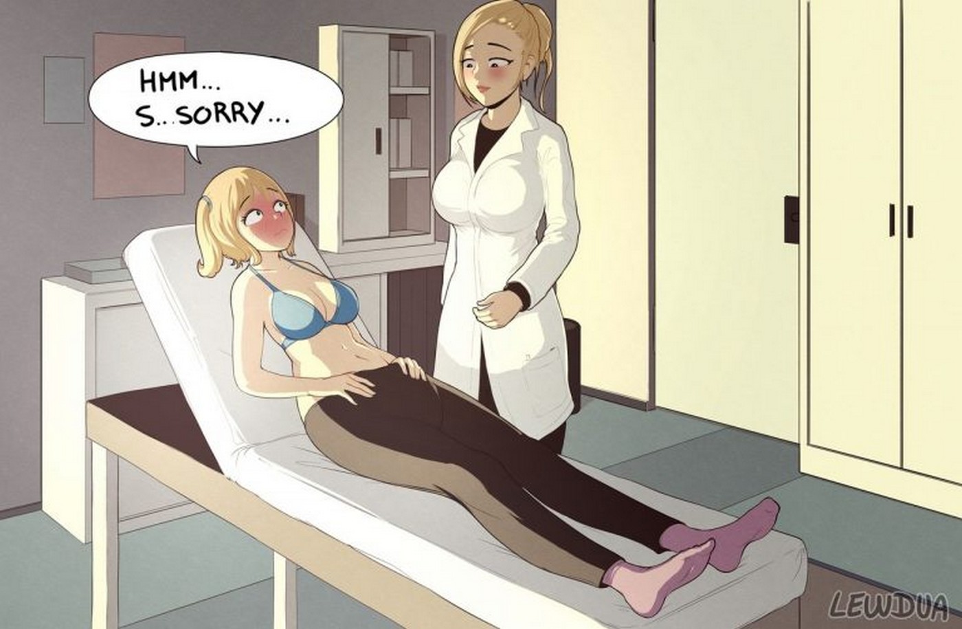 Nessie At The Doctor Lewdua 07