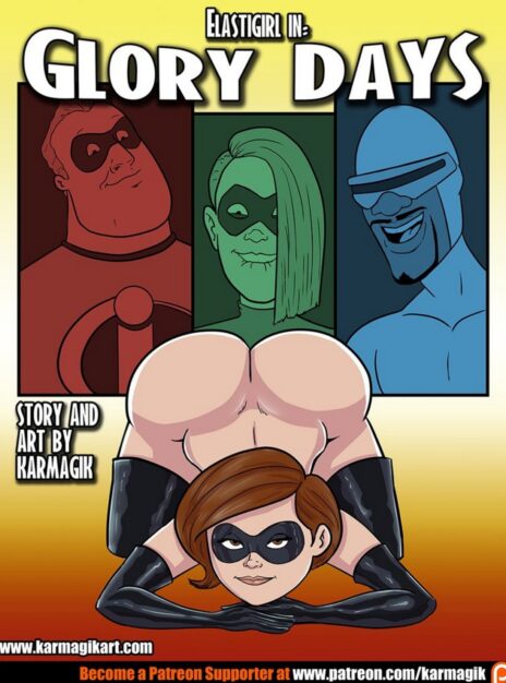 The Incredibles Elastigirl In Glory Days 01