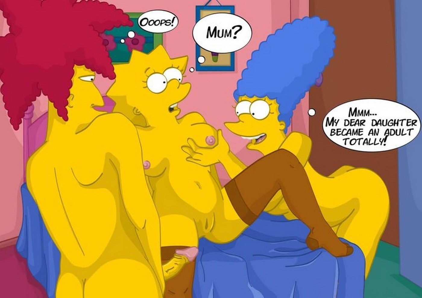 Unbidden Guest At Simpsons House Incest Comix 07
