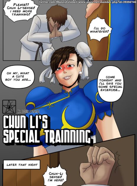 Chun Lis Special Training Mr. Estella 01