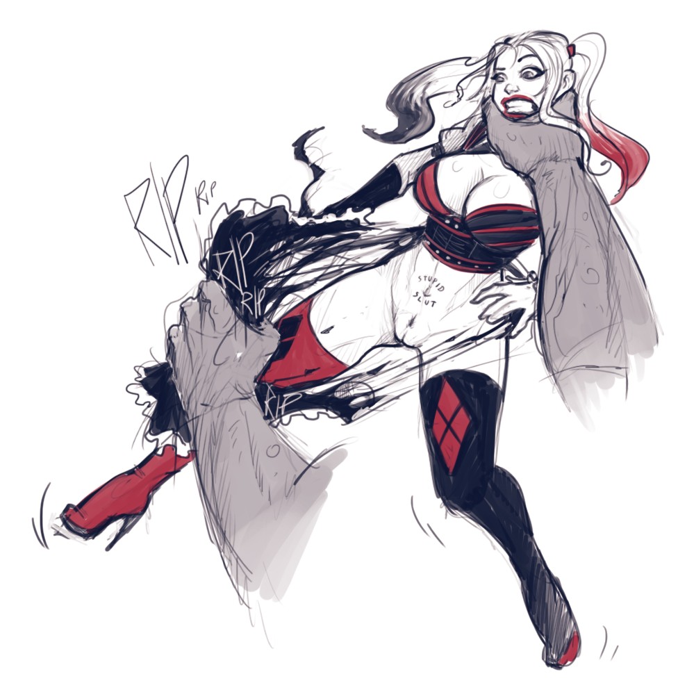Harley Quinn Superslut Devilhs 48