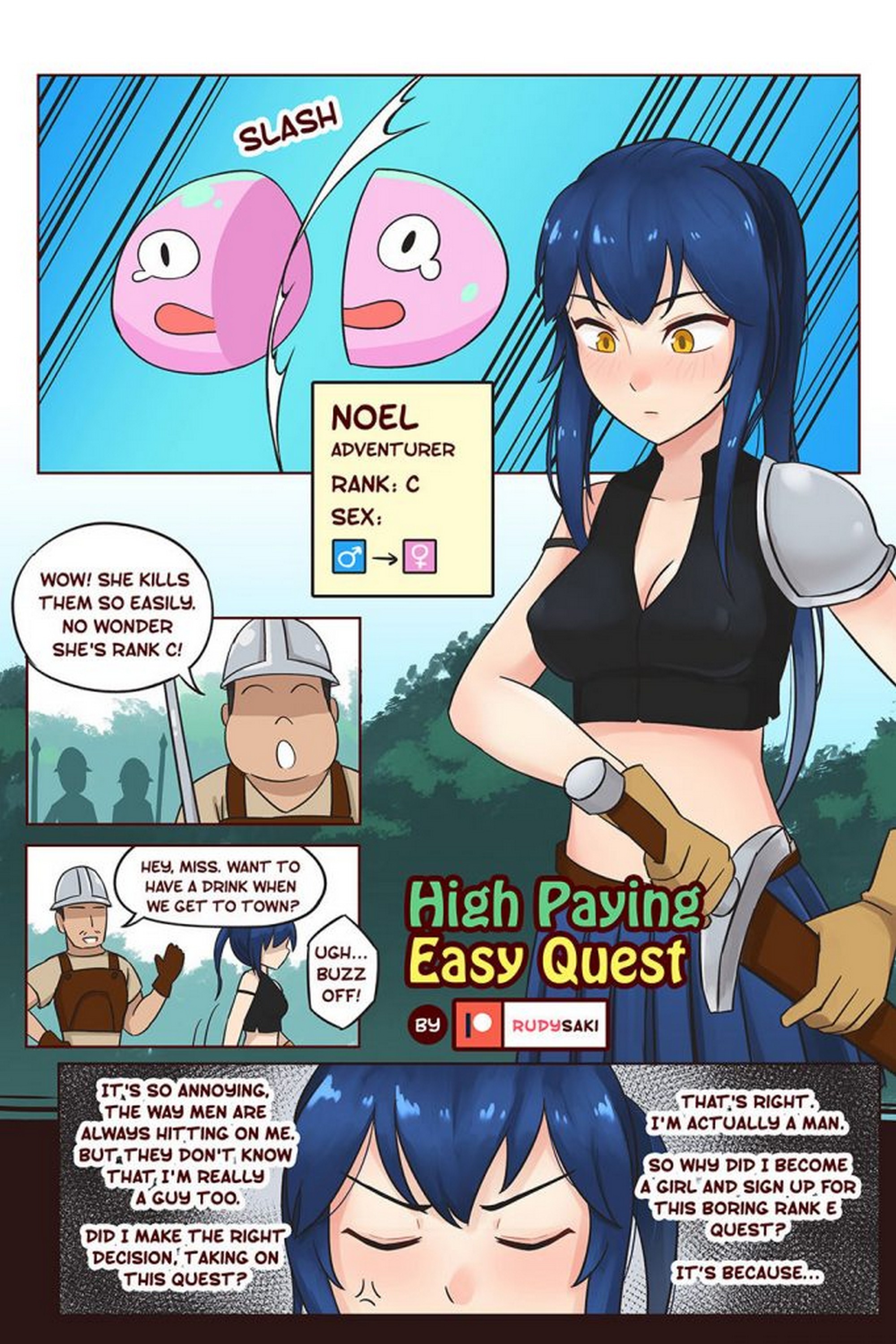 High Paying Easy Quest Rudy Saki 01