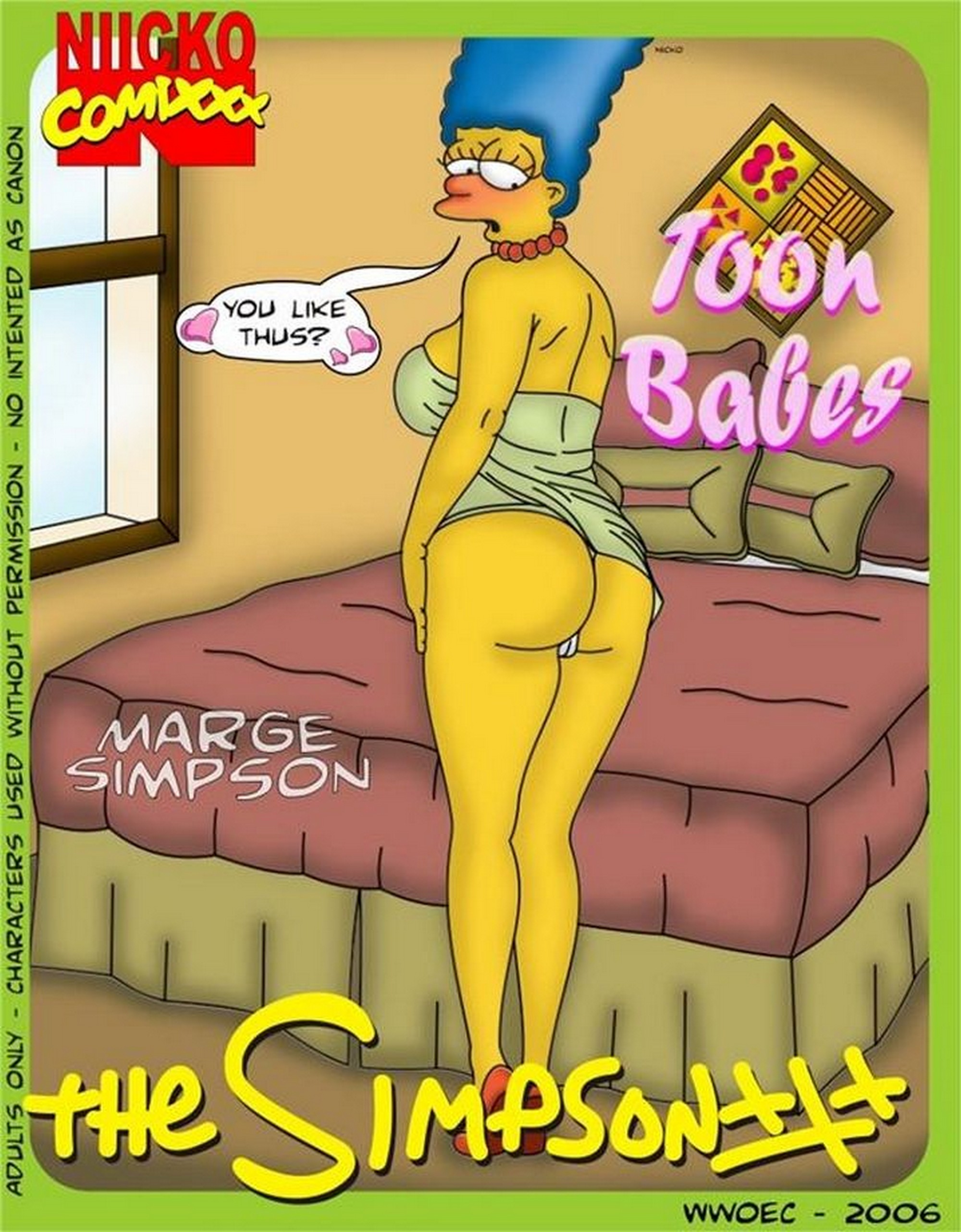 2000px x 2565px - Marge Simpson - Toon Babes - KingComiX.com