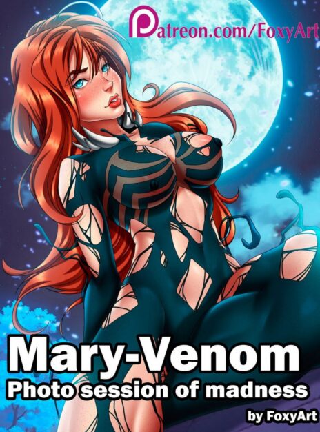 Mary-Venom Photo Session of Madness – FoxyArt