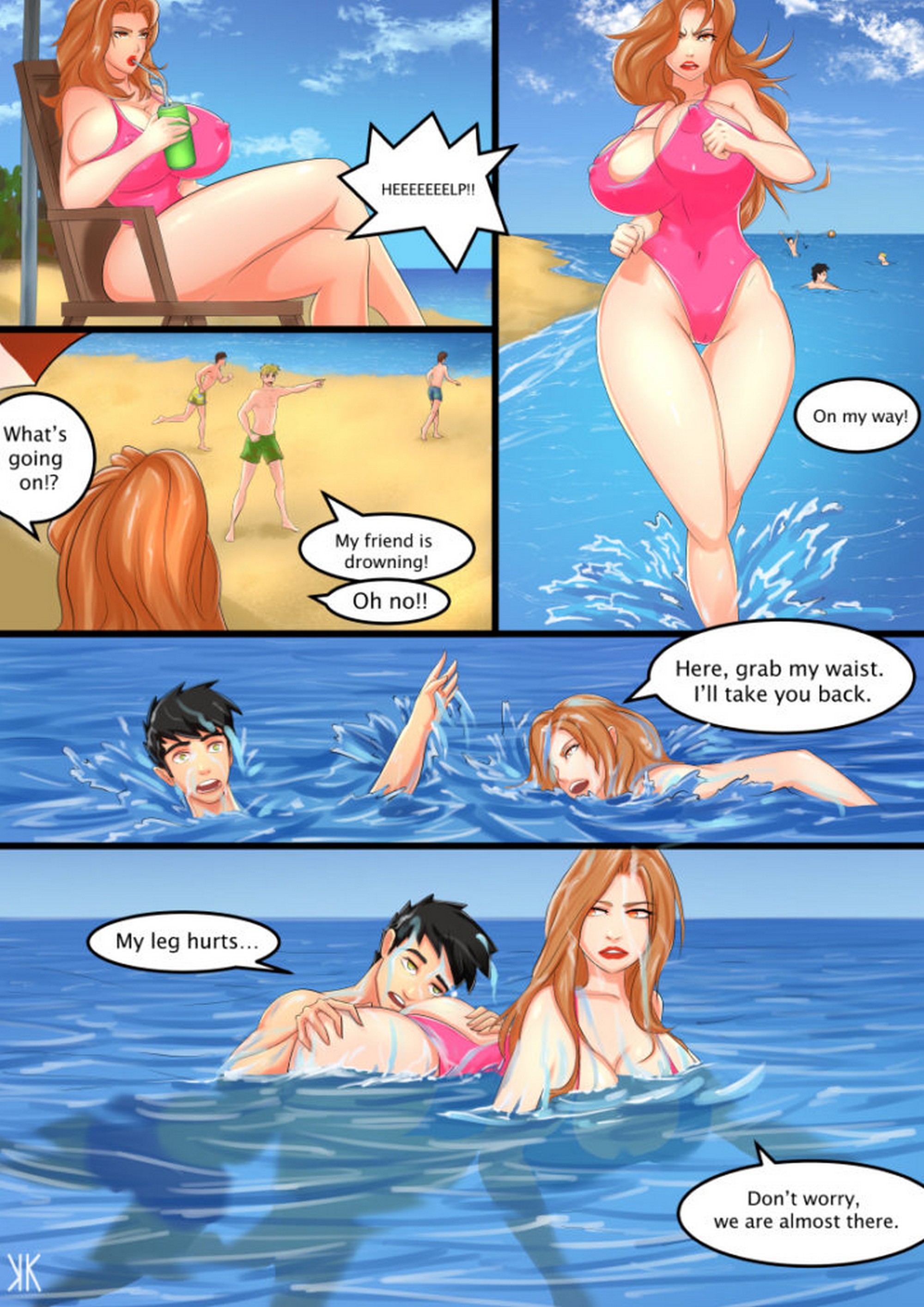 Drowning hentai