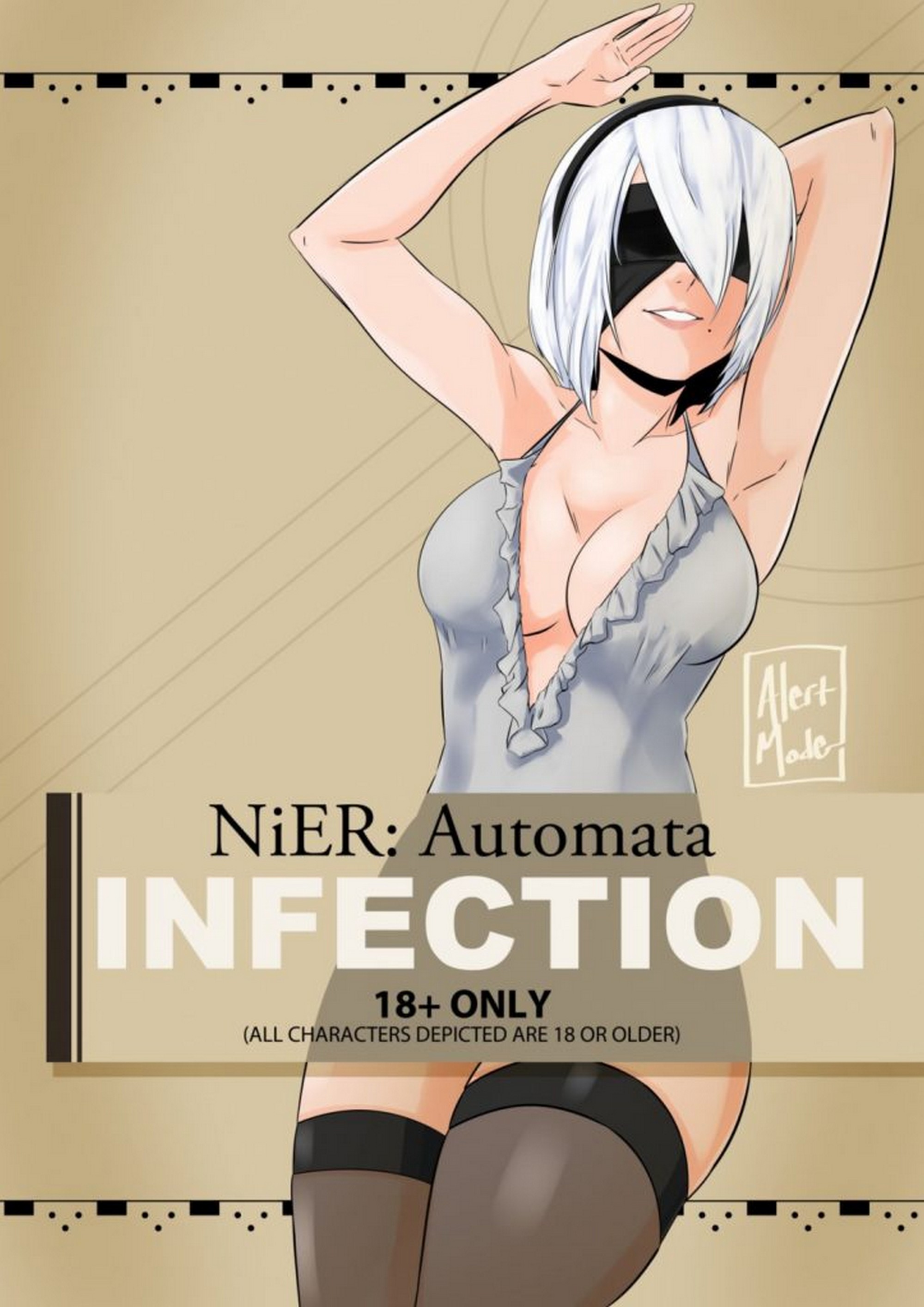 Nier Automata Infection Alert Mod 01