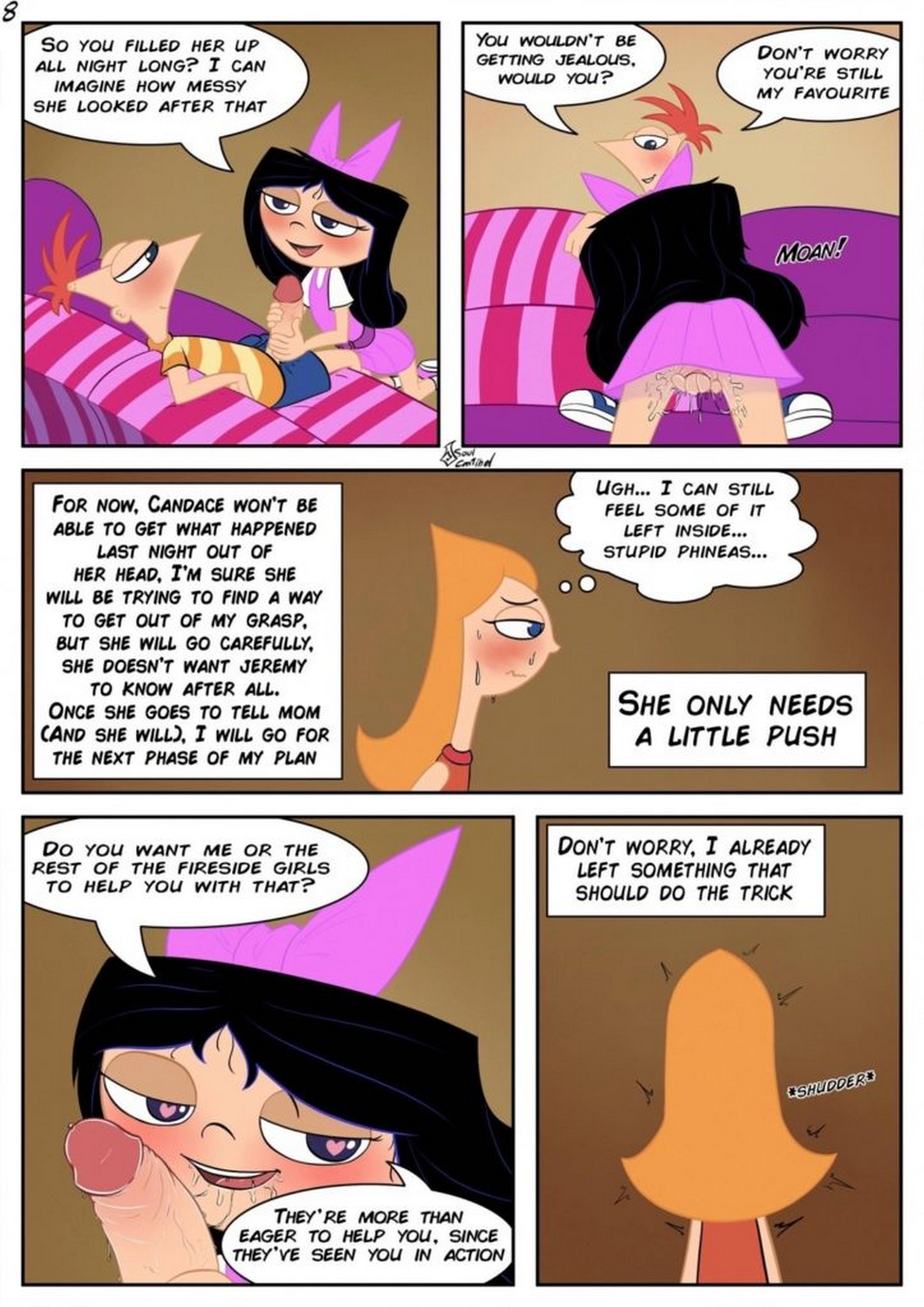 Free phineas and ferb porn comics