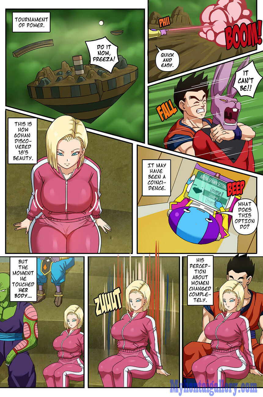 Android 18 Gohan 2 Pink Pawg 02