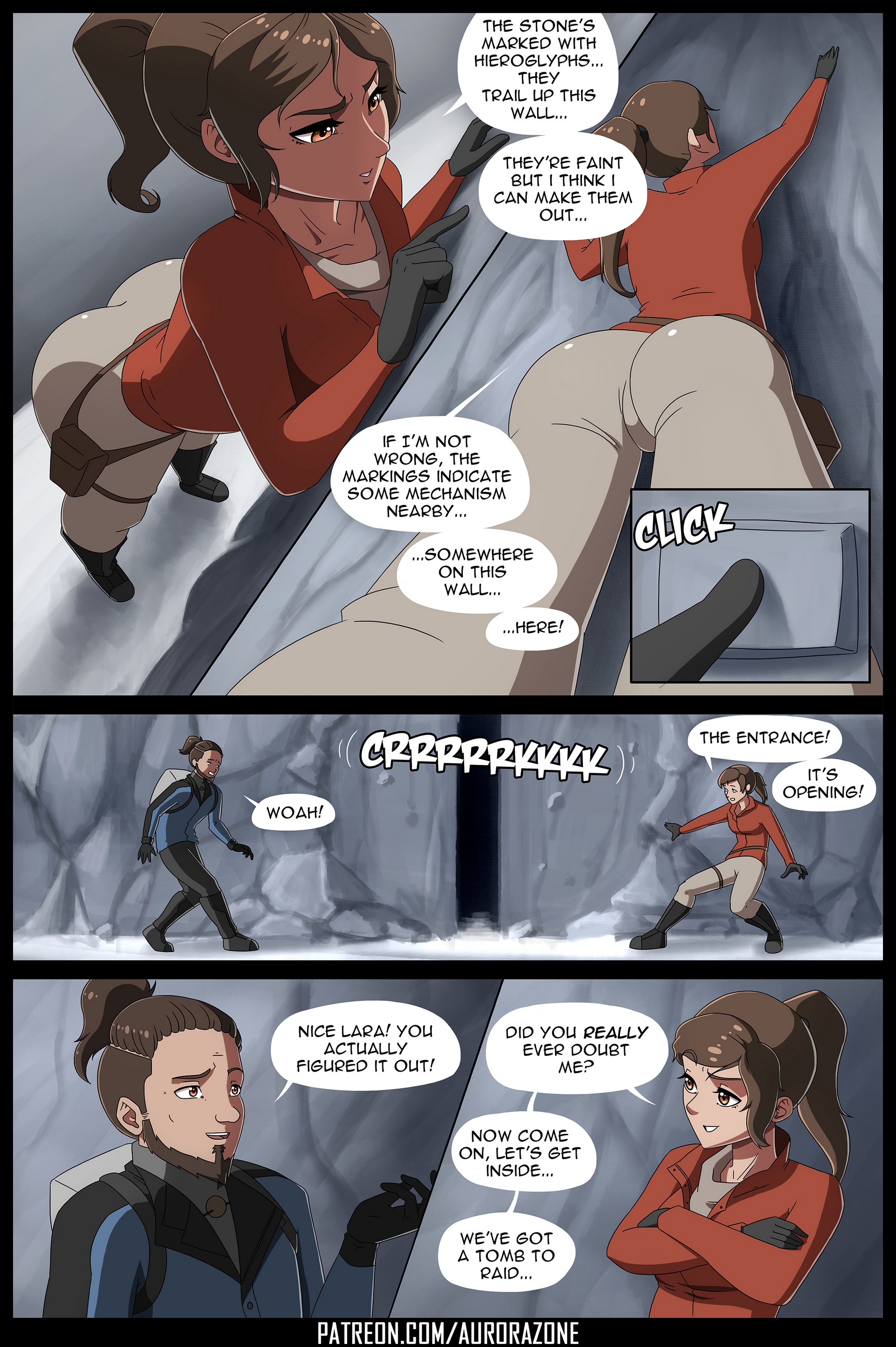 Lara croft hentai comic