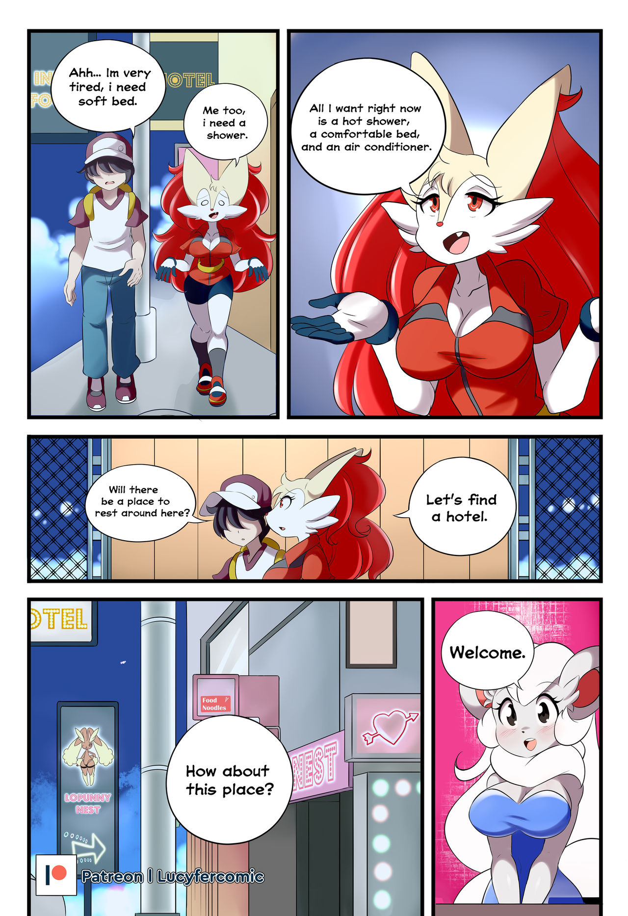 Braixen Bray Lucyfer Comic 11