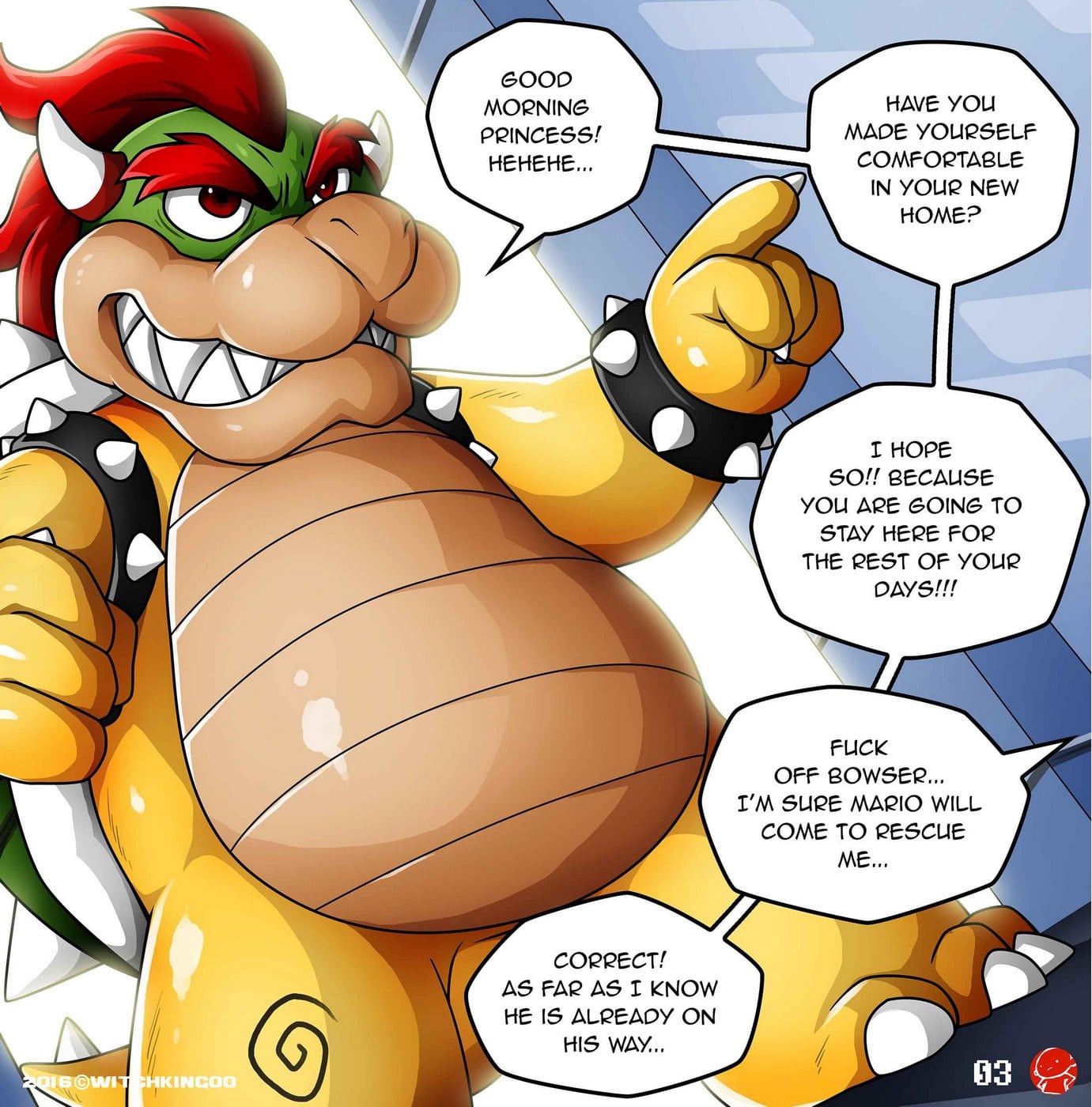 Help Me Mario! The Prequel – Witchking00 - KingComiX.com