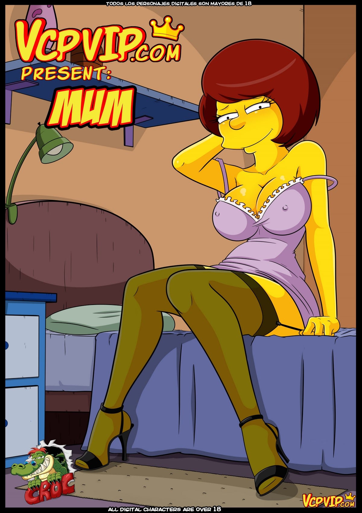 Mum Croc The Simpsons 1