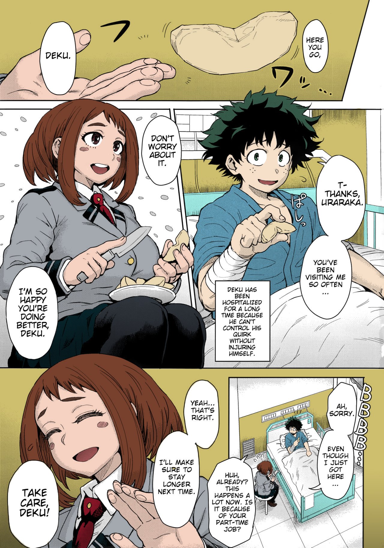 Uraraka porn comics