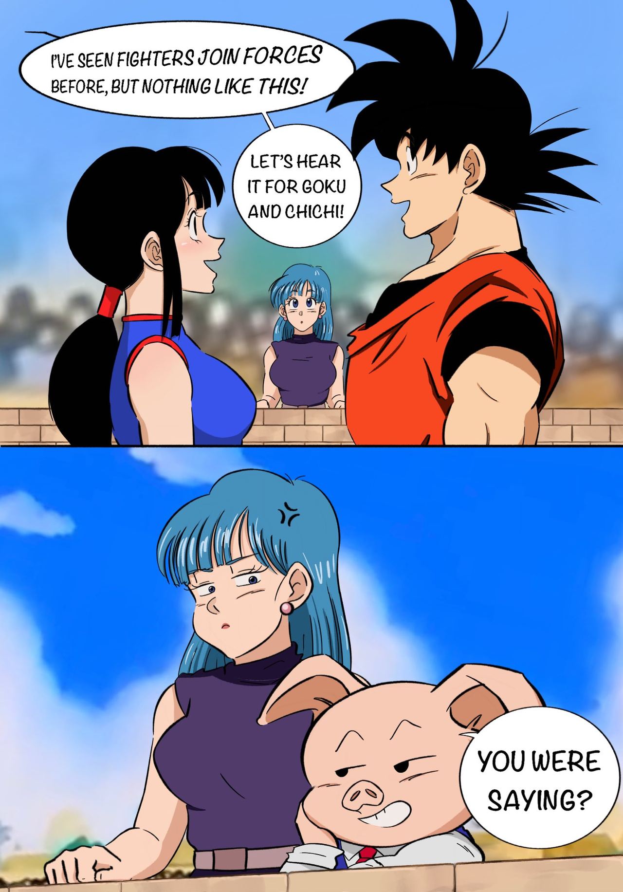 Goku Reunites With An Old Friend Gokutrash 12