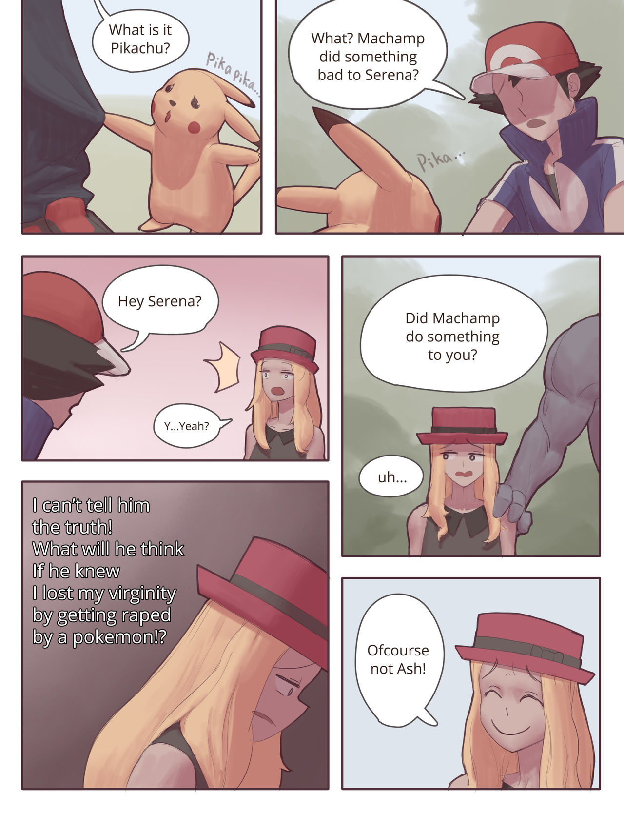 Machamp used Knock up! 3 – Serena - KingComiX.com