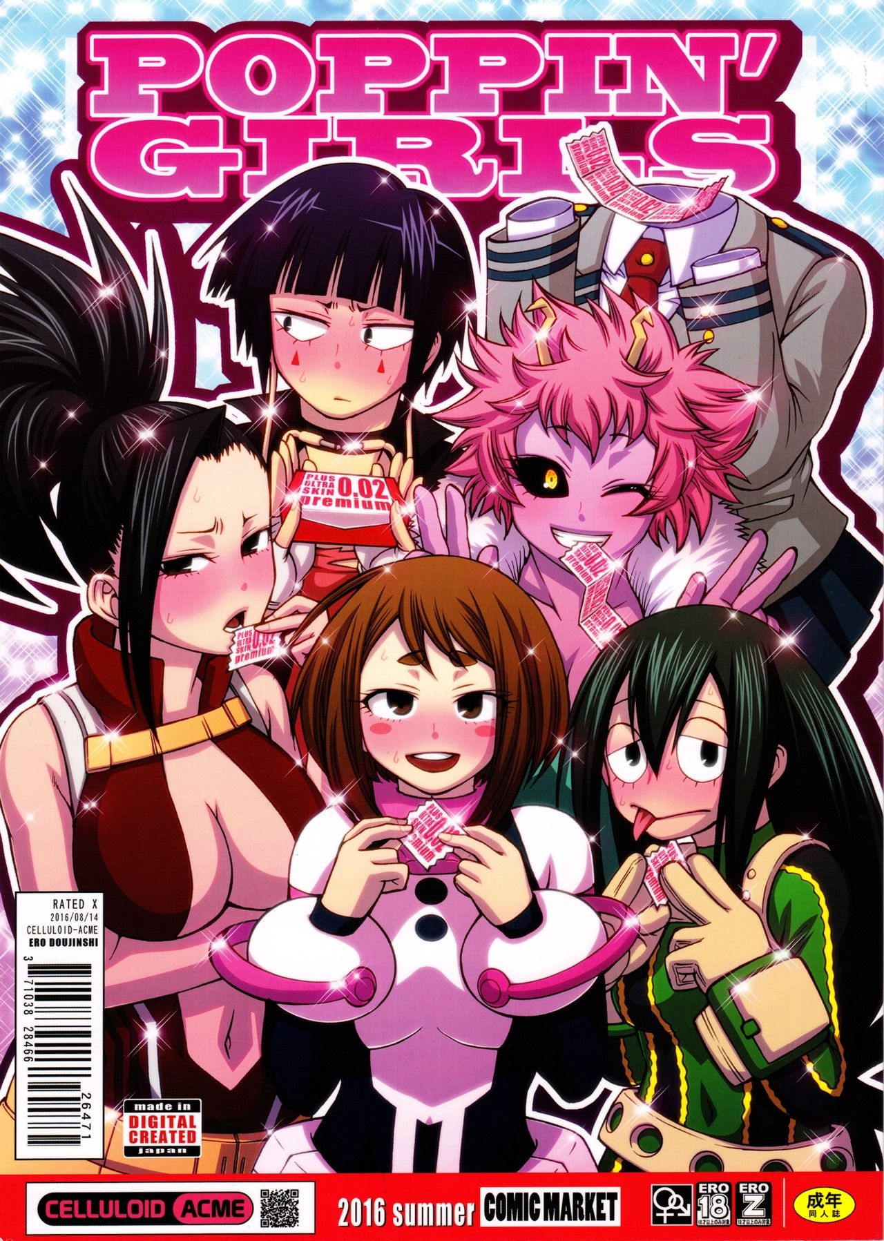 Poppin Girls Color My Hero Academia 01