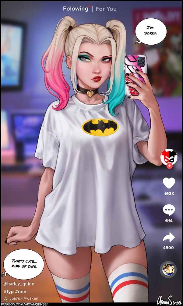 Harley Quinn Tries To Ruin Nnn – Aroma Sensei 2