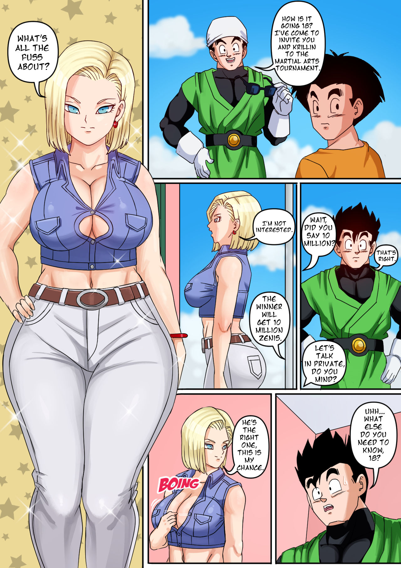 Android 18 Hentai Manga