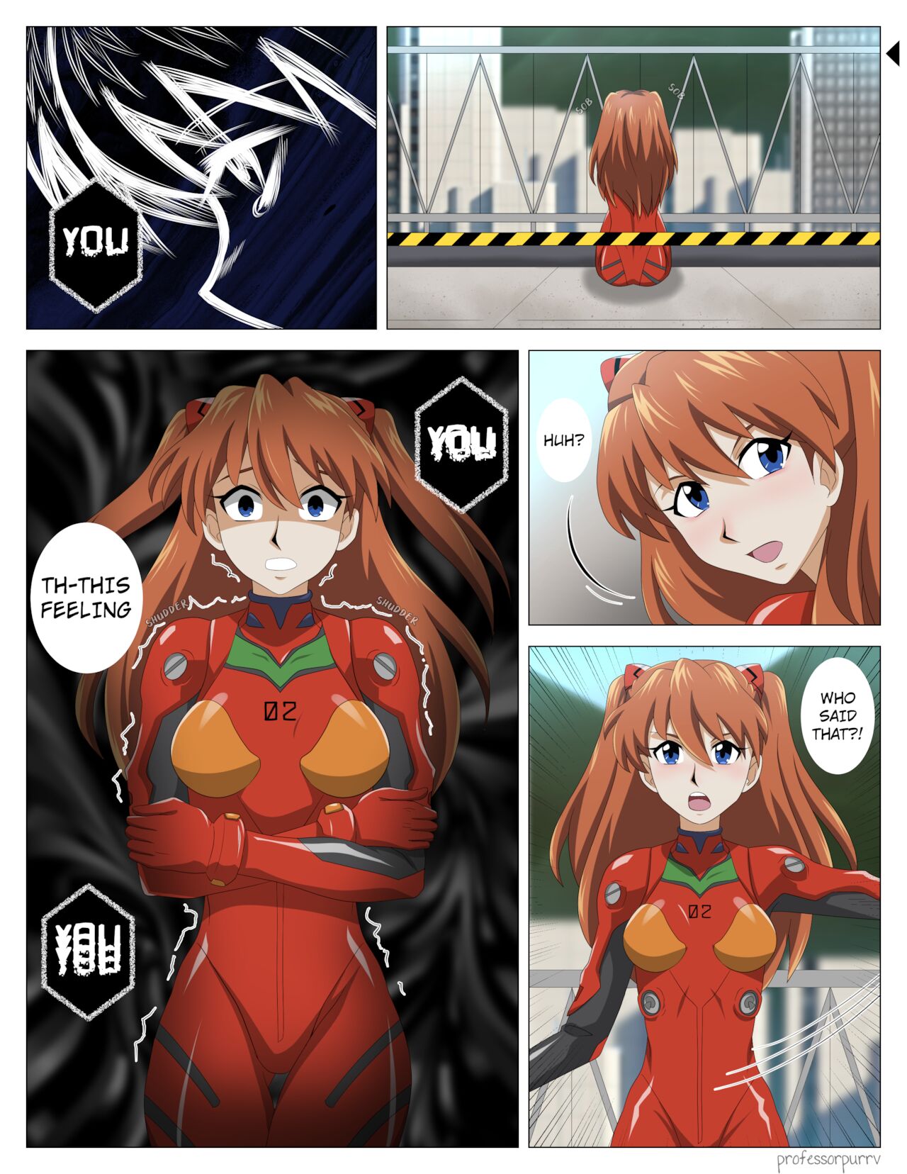 Asuka Possessed Neon Genesis Evangelion 1