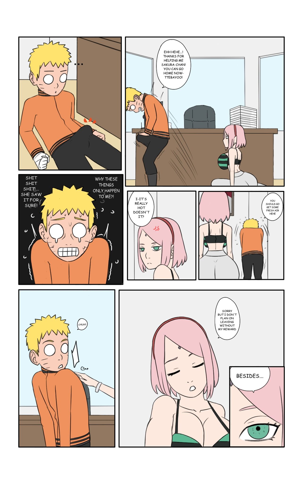 Hot Days In Konoha Naruto 16