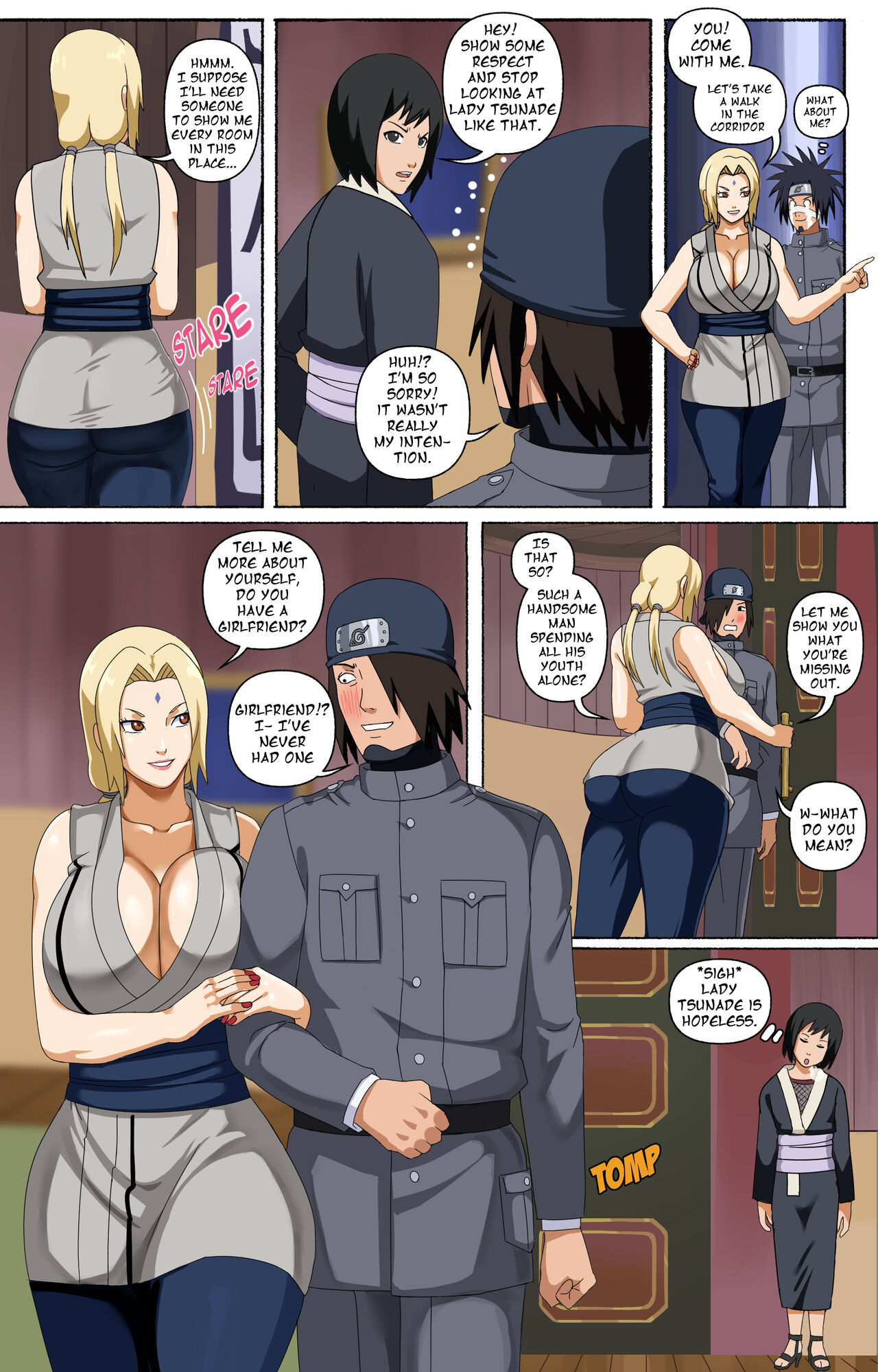 Tsunade And Her Assistants Pink Pawg 03