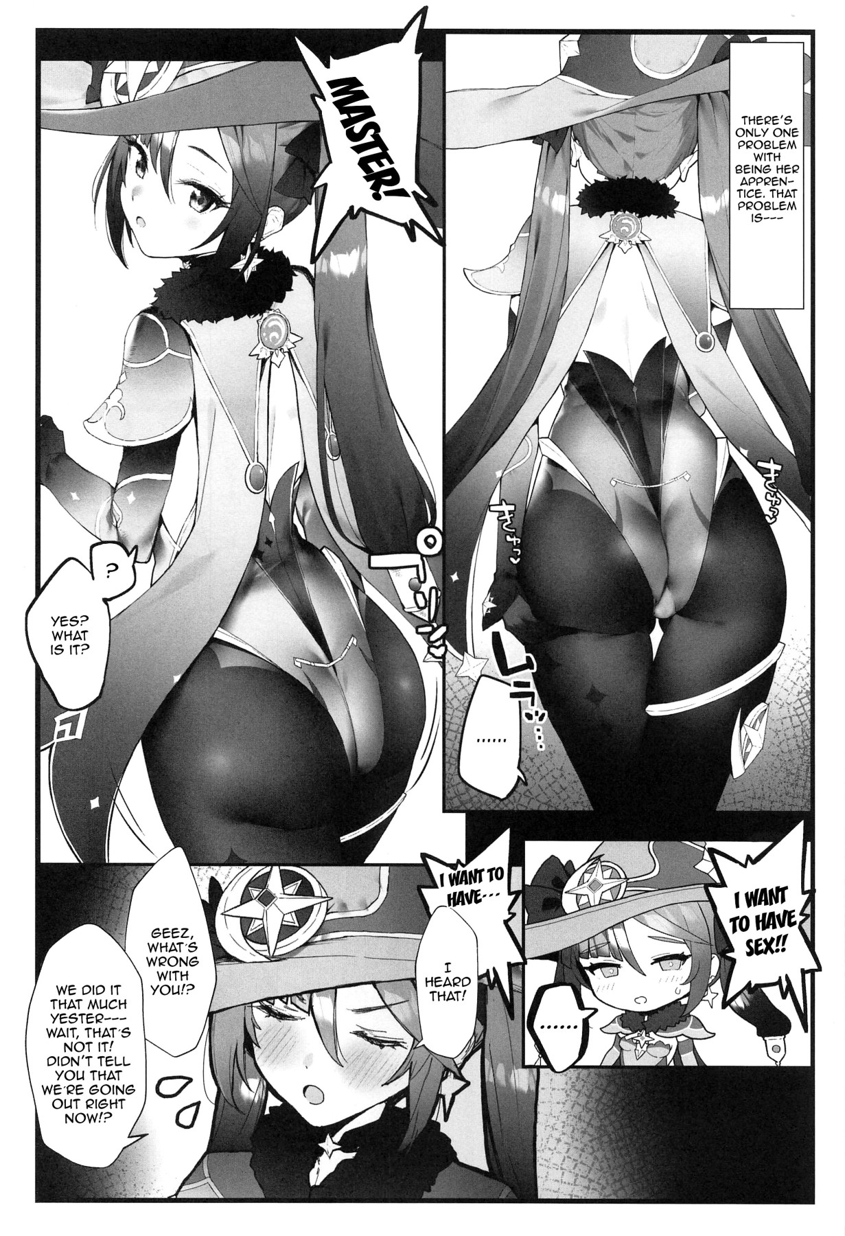 A Book About Becoming Mona Chans Disciple And Getting Lewd With Her Genshin Impact 03