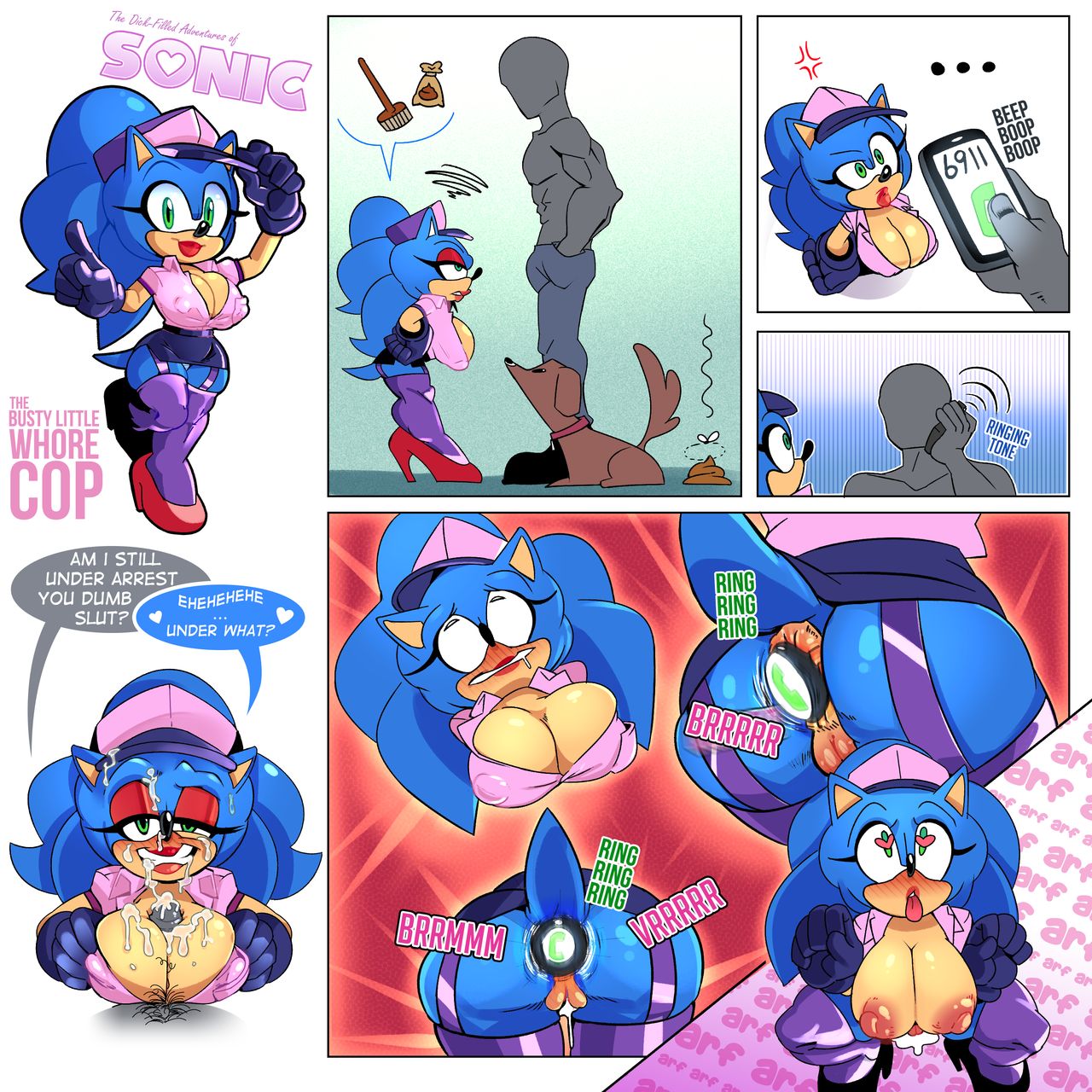 Sonic The Whore Cop Miss Phase 03