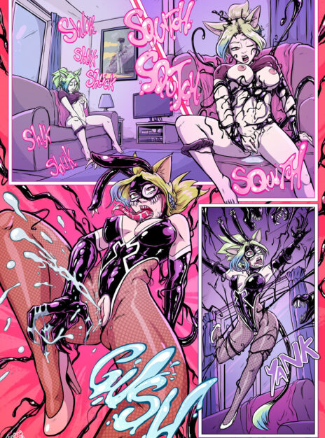 Symbiote Catgirl – Seeping Ooze