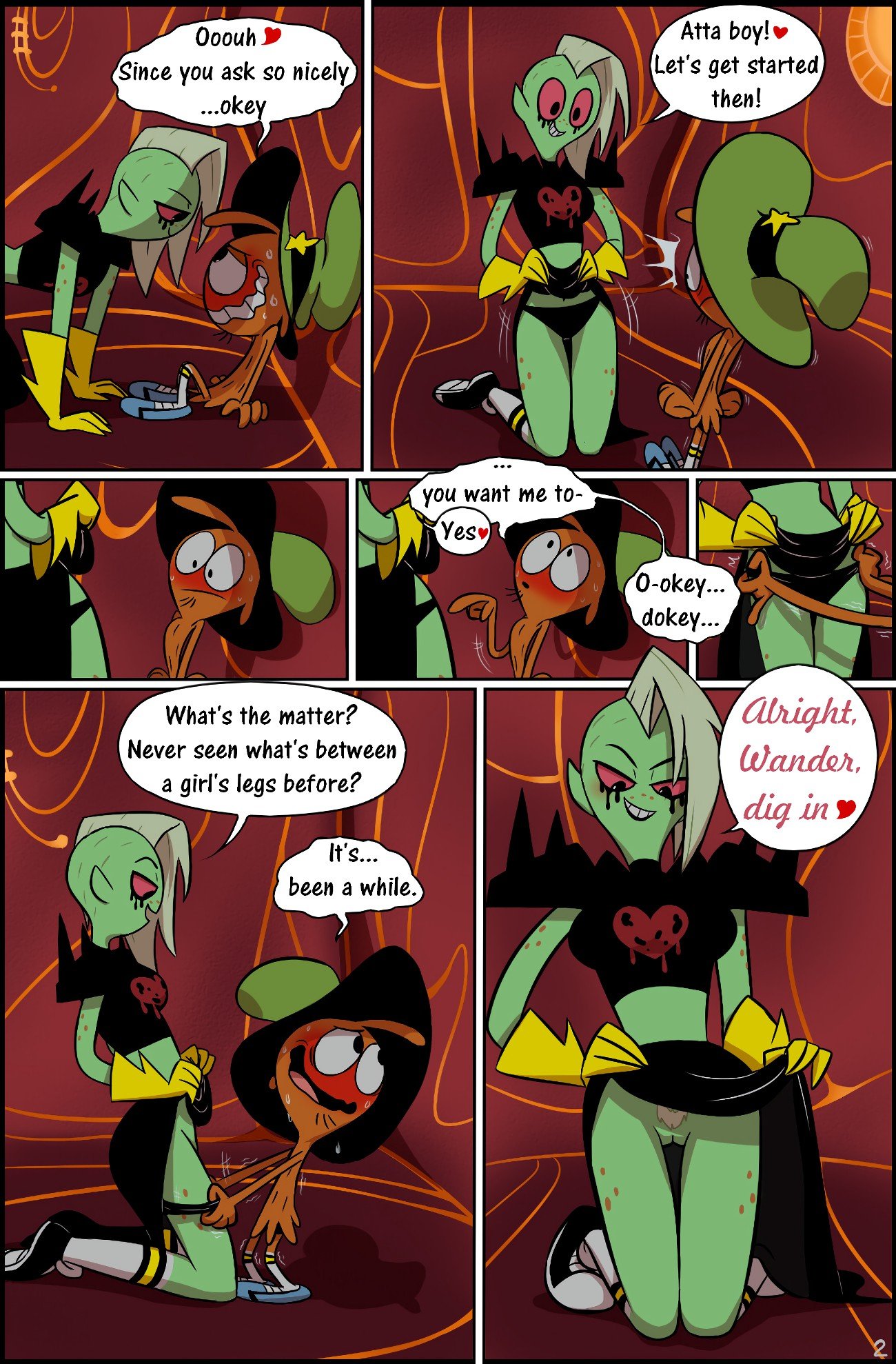 Wander over yonder porn