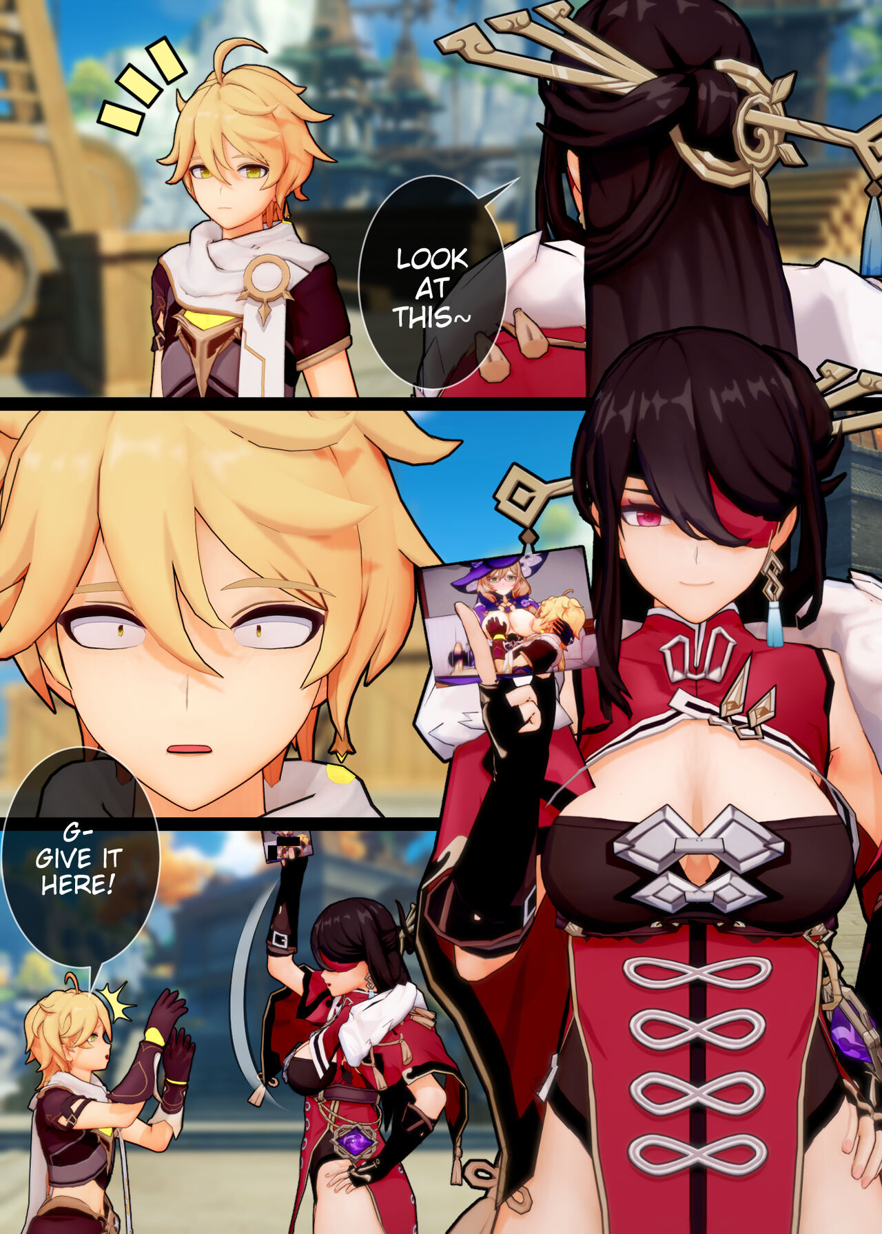 Genshin impact beidou porn comics