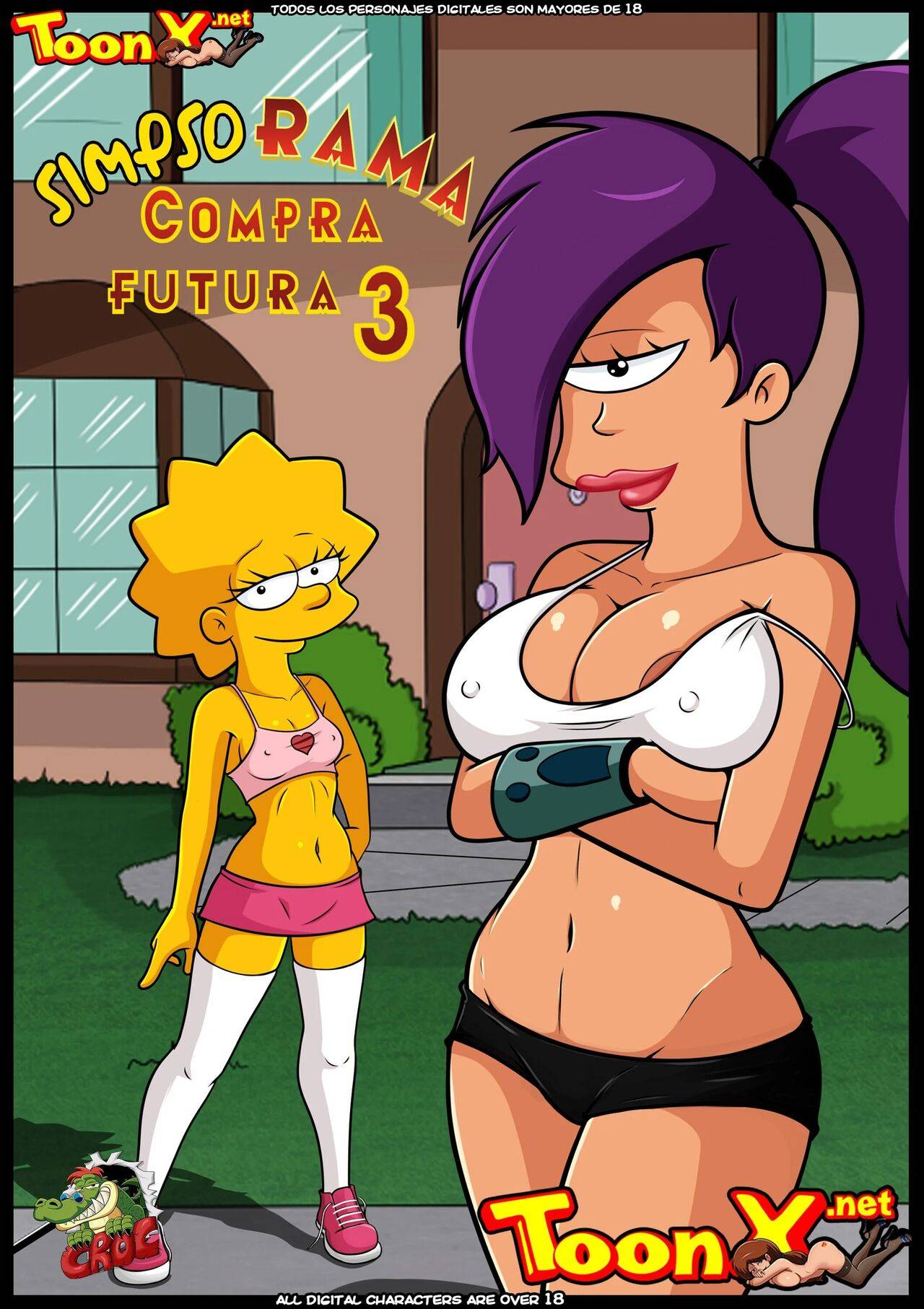 Futurama Leela Big Tits Nude - Futurama Porn Comics - KingComiX.com