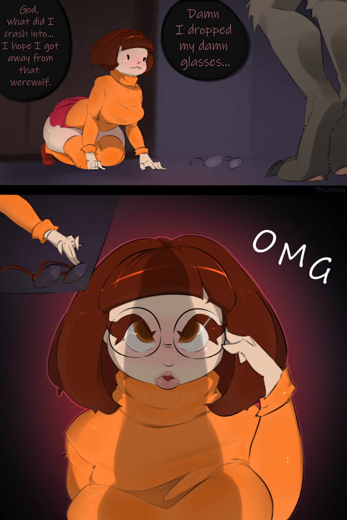Velma And Werewolf Bisamon 01