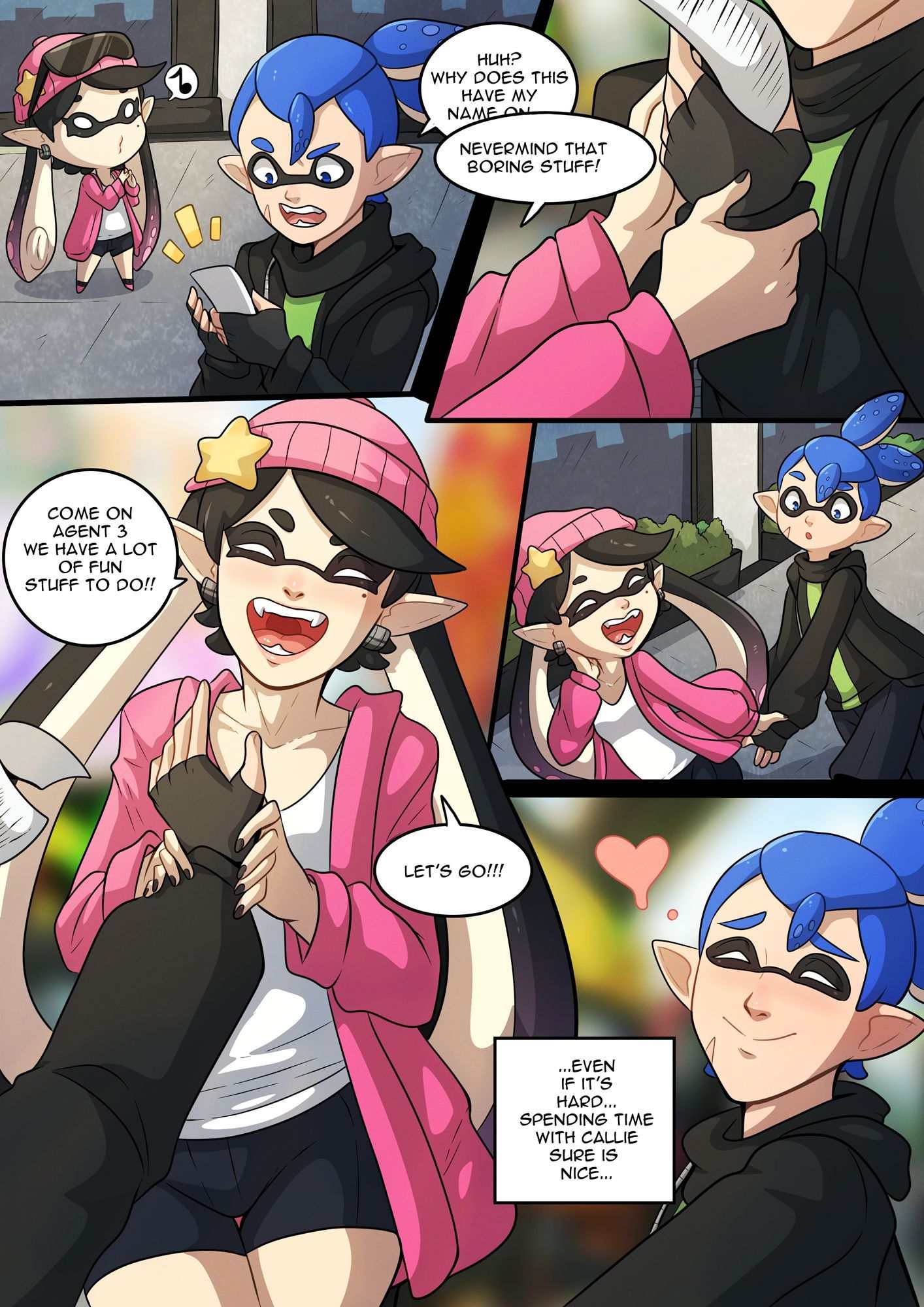 Kinkymation splatoon comic