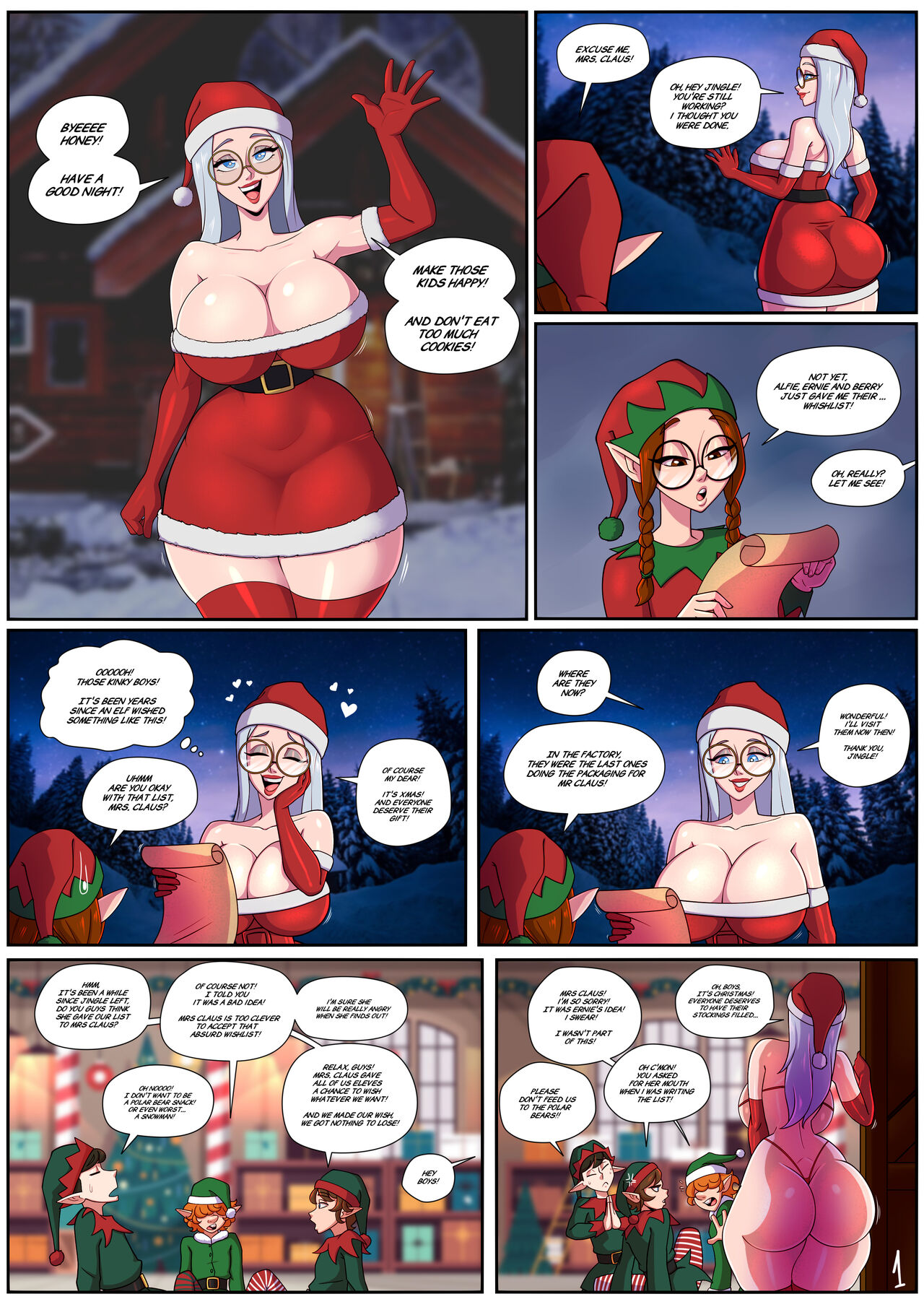 Mrs Claus - Parvad - KingComiX.com